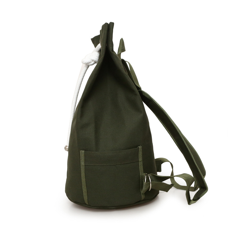 Canvas Drawstring Backpack 4