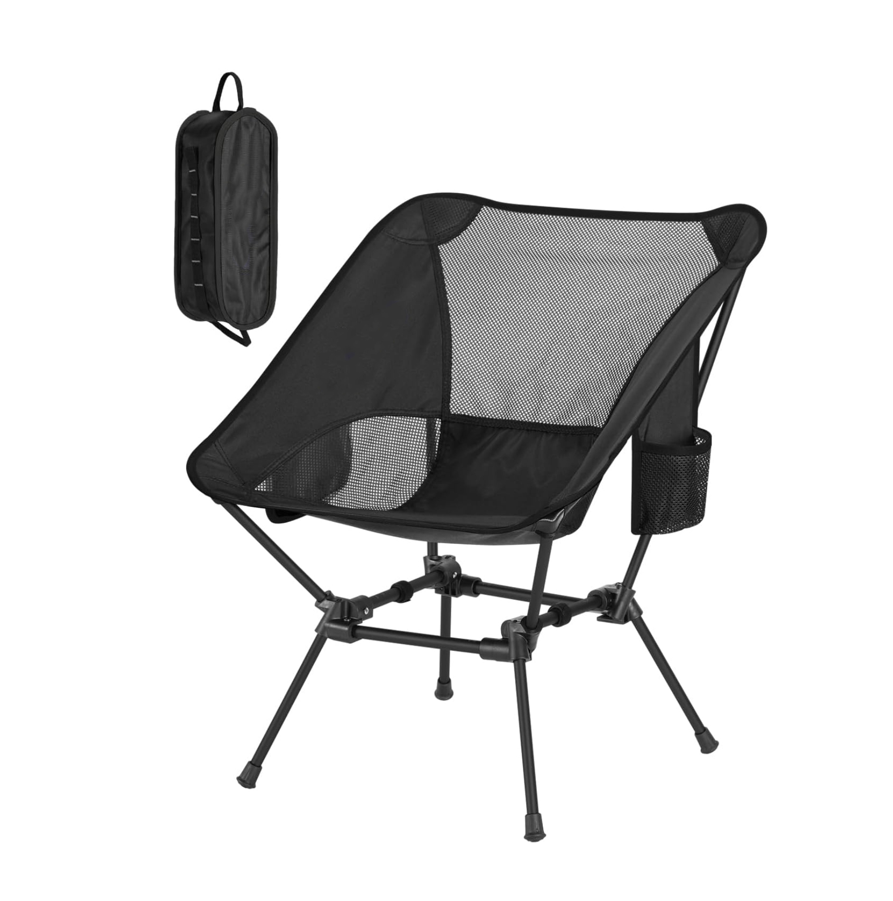 Collapsible Folding Camping Chair w/ Carrying Bag 2