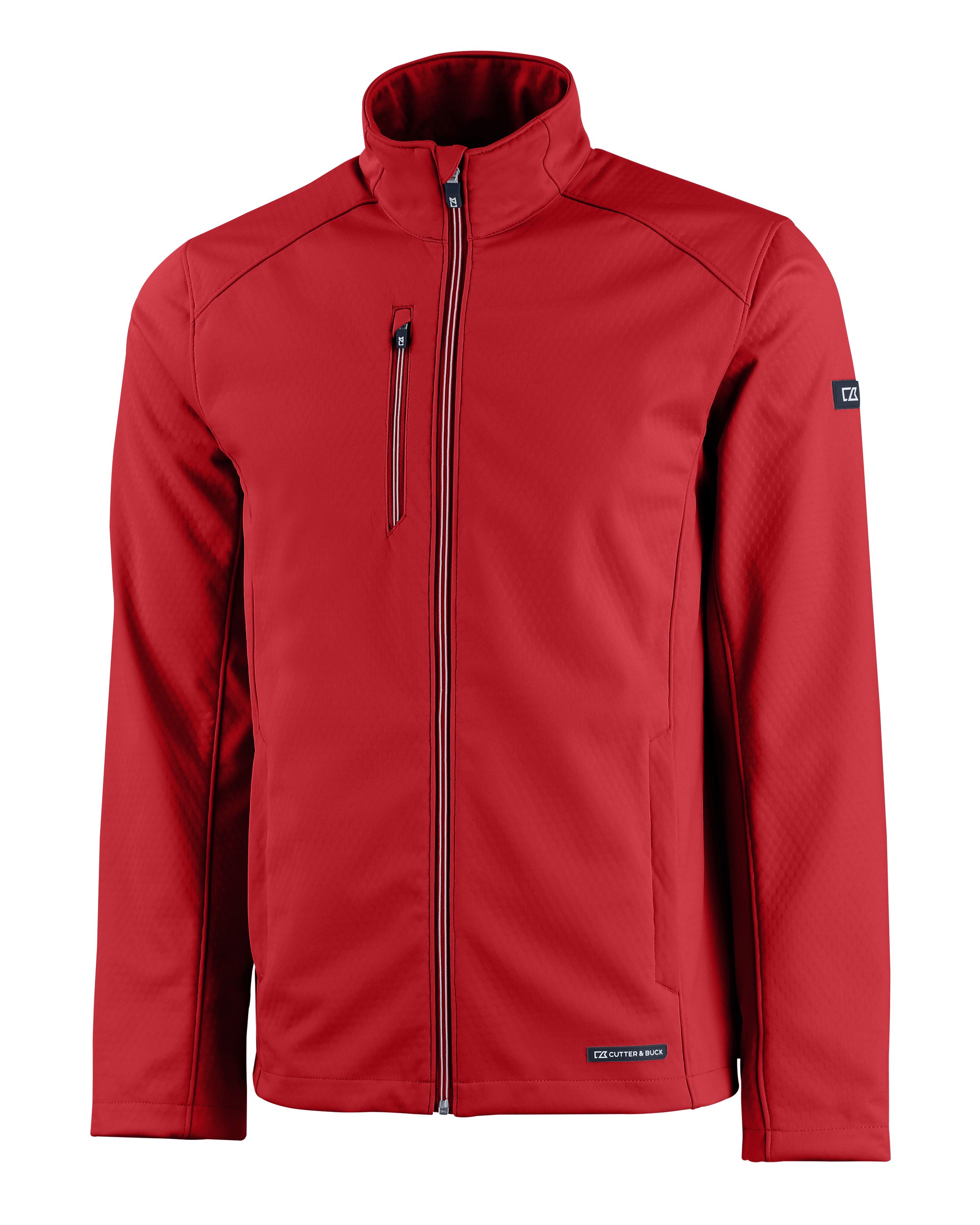 Cutter & Buck Evoke Recycled Honeycomb Fleece Mens Full Zip Jacket 9