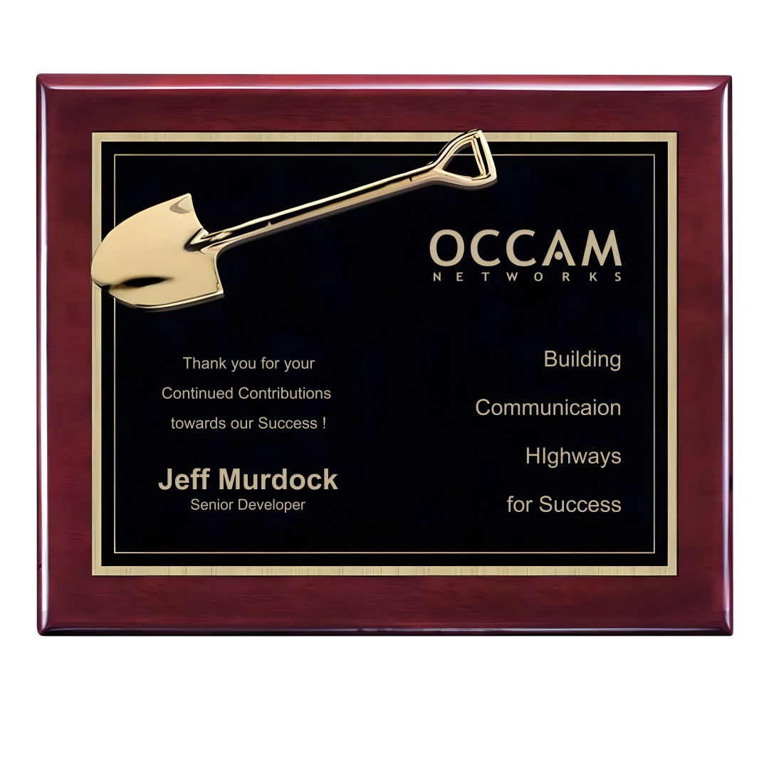 Shovel Plaque 3