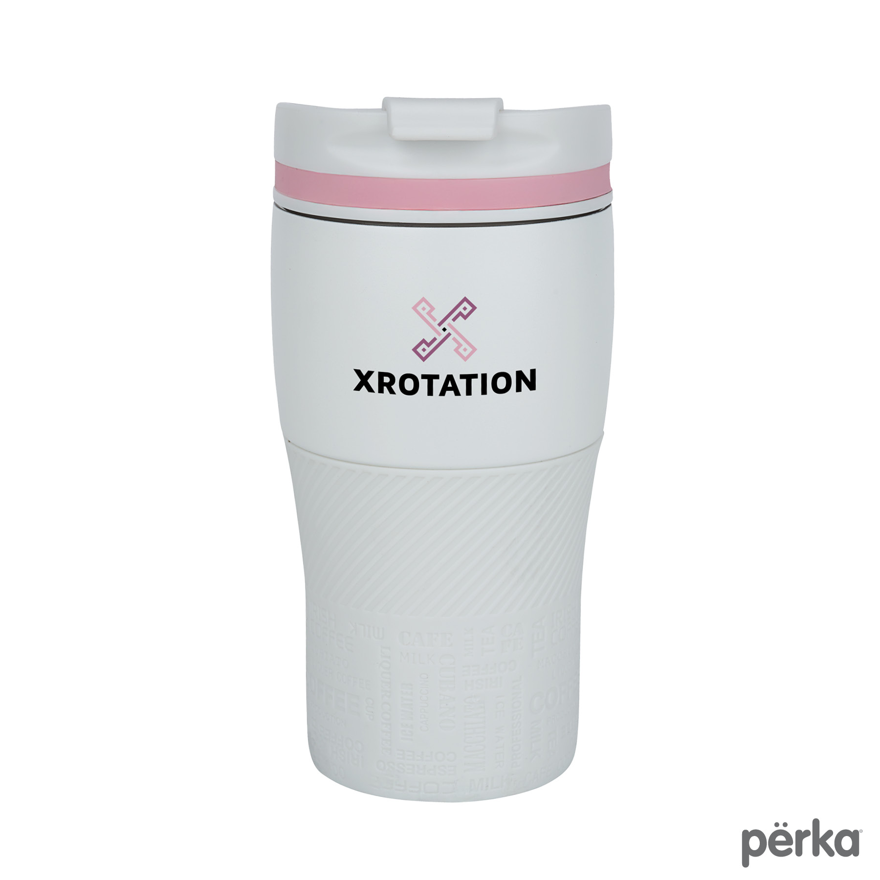 Perka® Cortado 12 oz. Double Wall Recycled Stainless Steel Coffee Tumbler 222