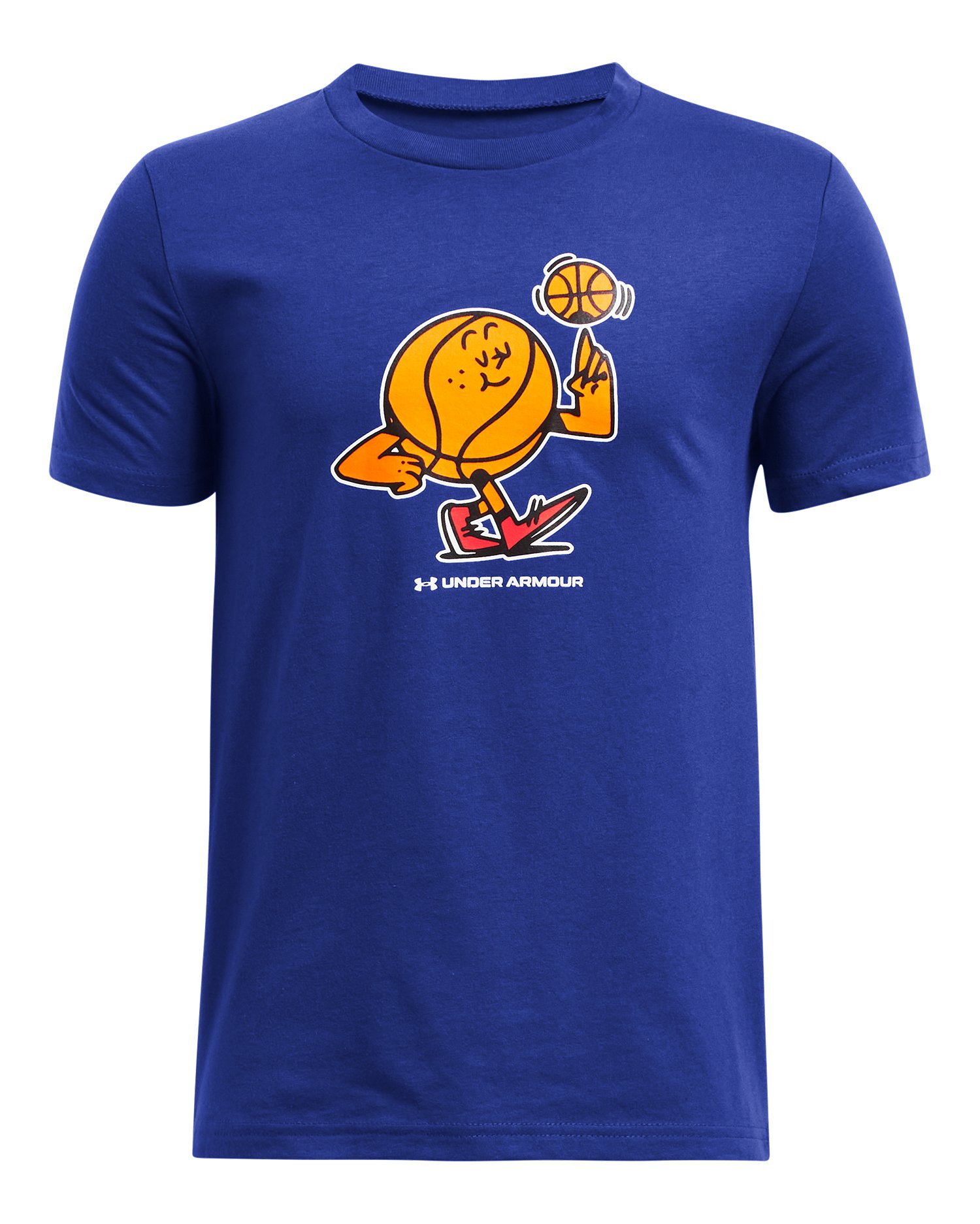 Boys' UA Get Pumped Basketball Short Sleeve 3