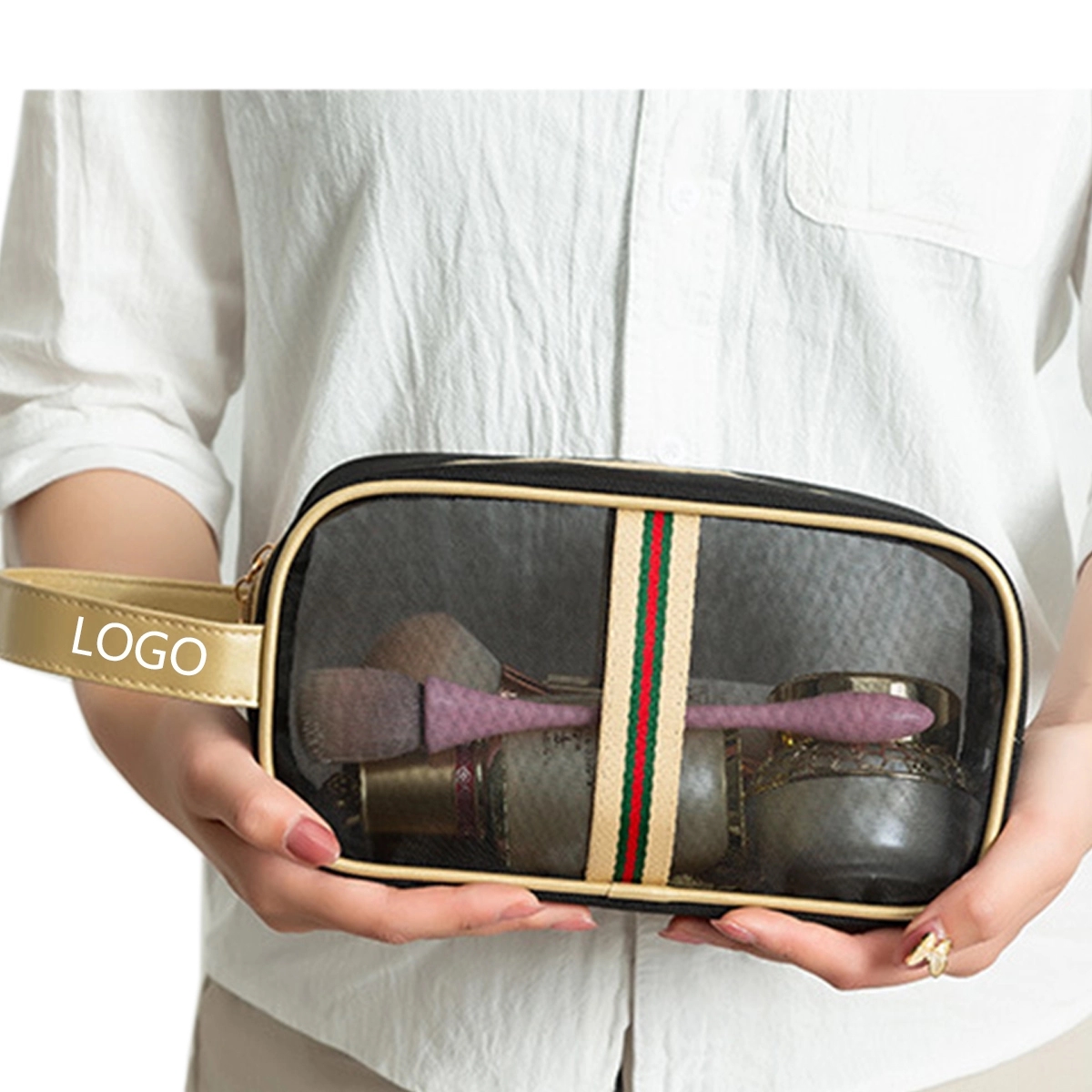 Mesh Makeup Bag With Zipper 5