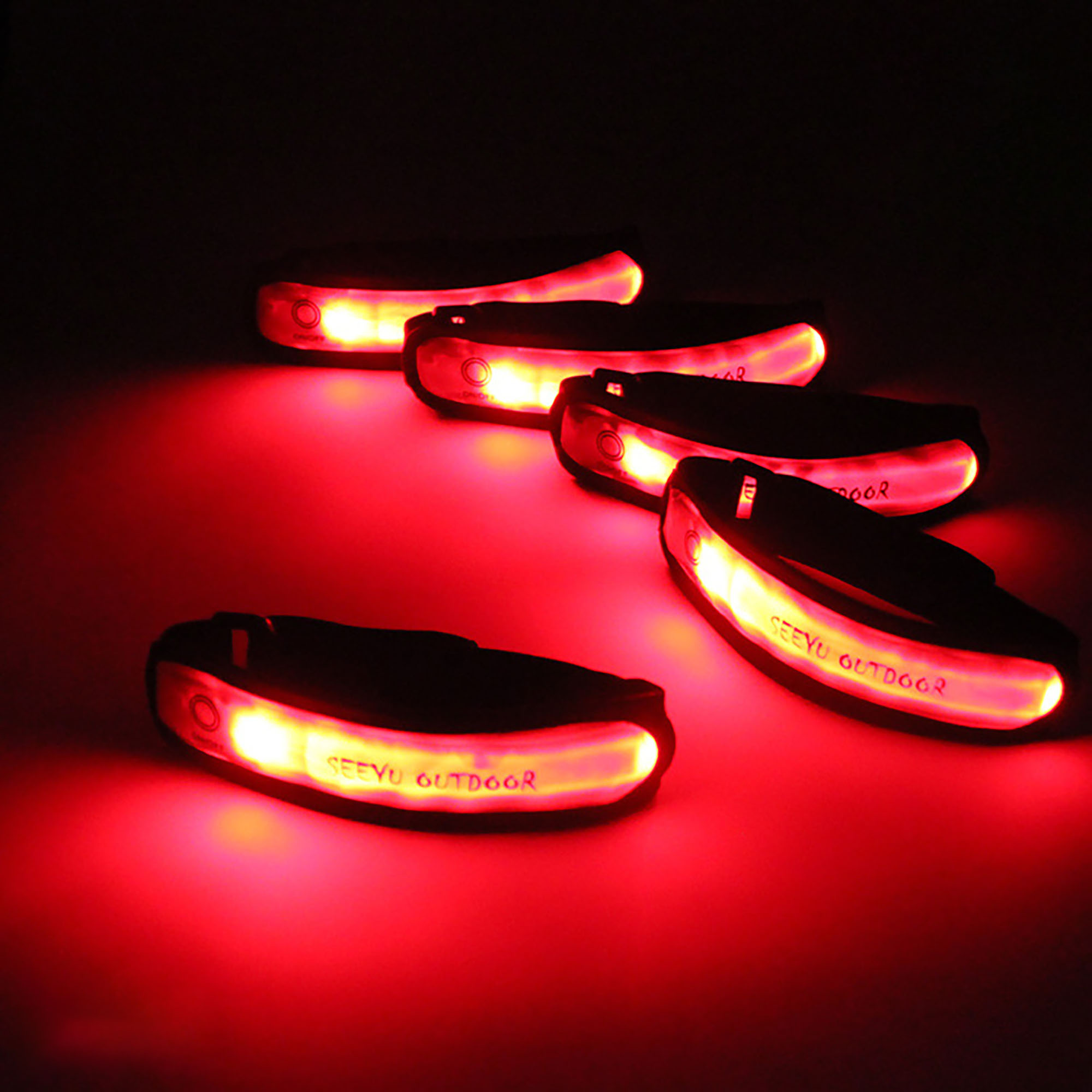 Glowing Reflective Wrist Strap 4