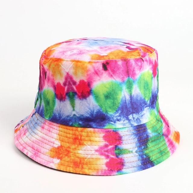 New Folding Double-sided Cotton Bucket Hat 27