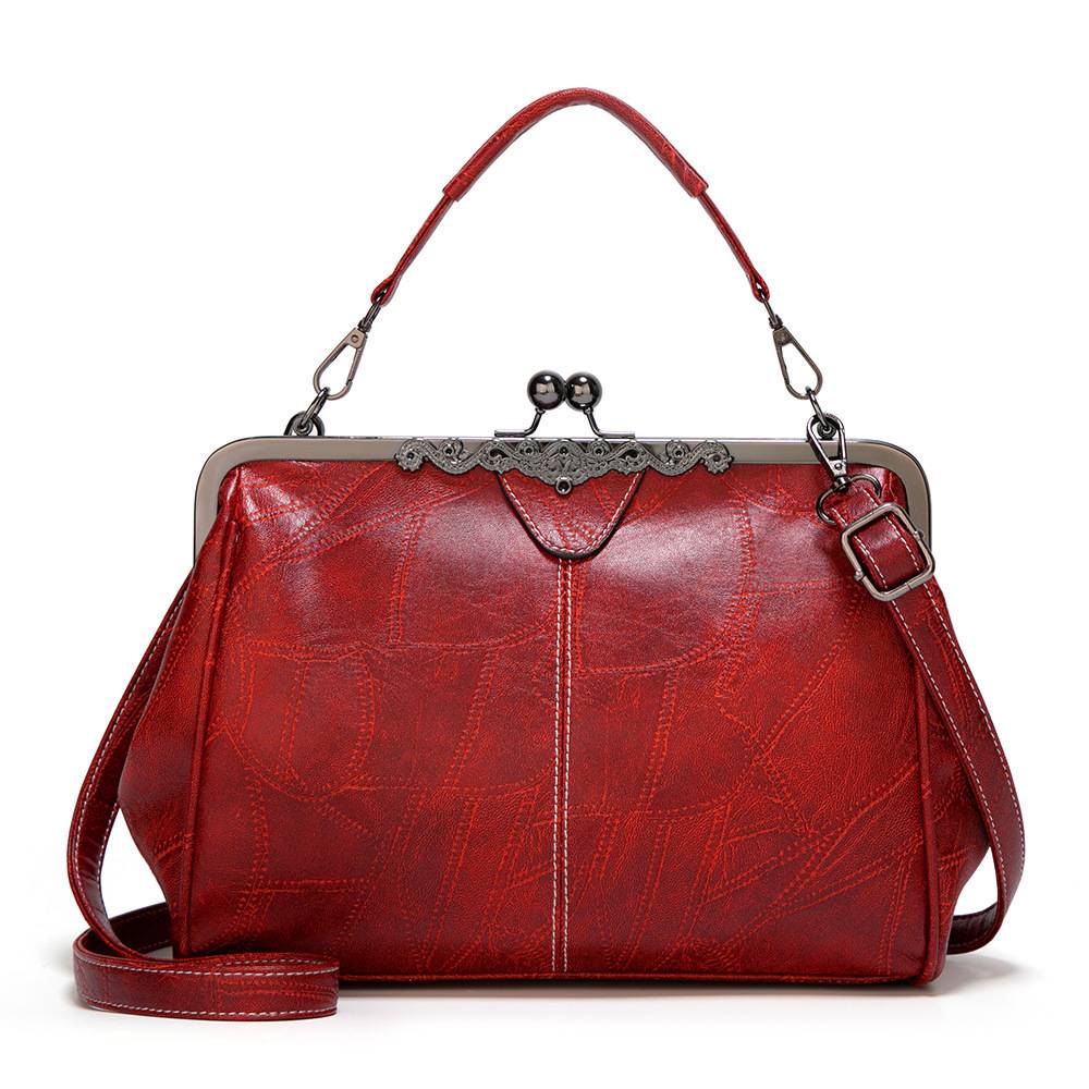 Classic Vintage PU Leather Crossbody & Tote Bag 6