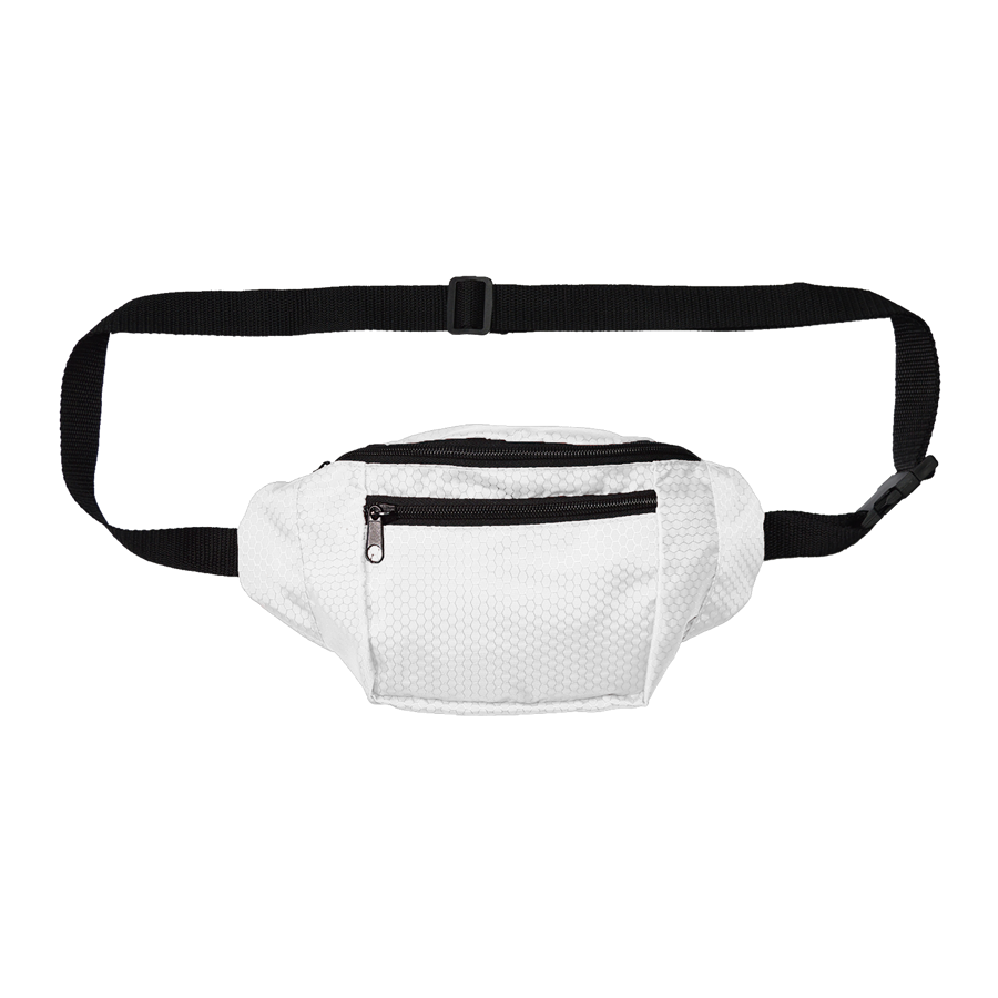 Sublimation Fanny Pack w/ 2 Pockets 11x2.5x5 in