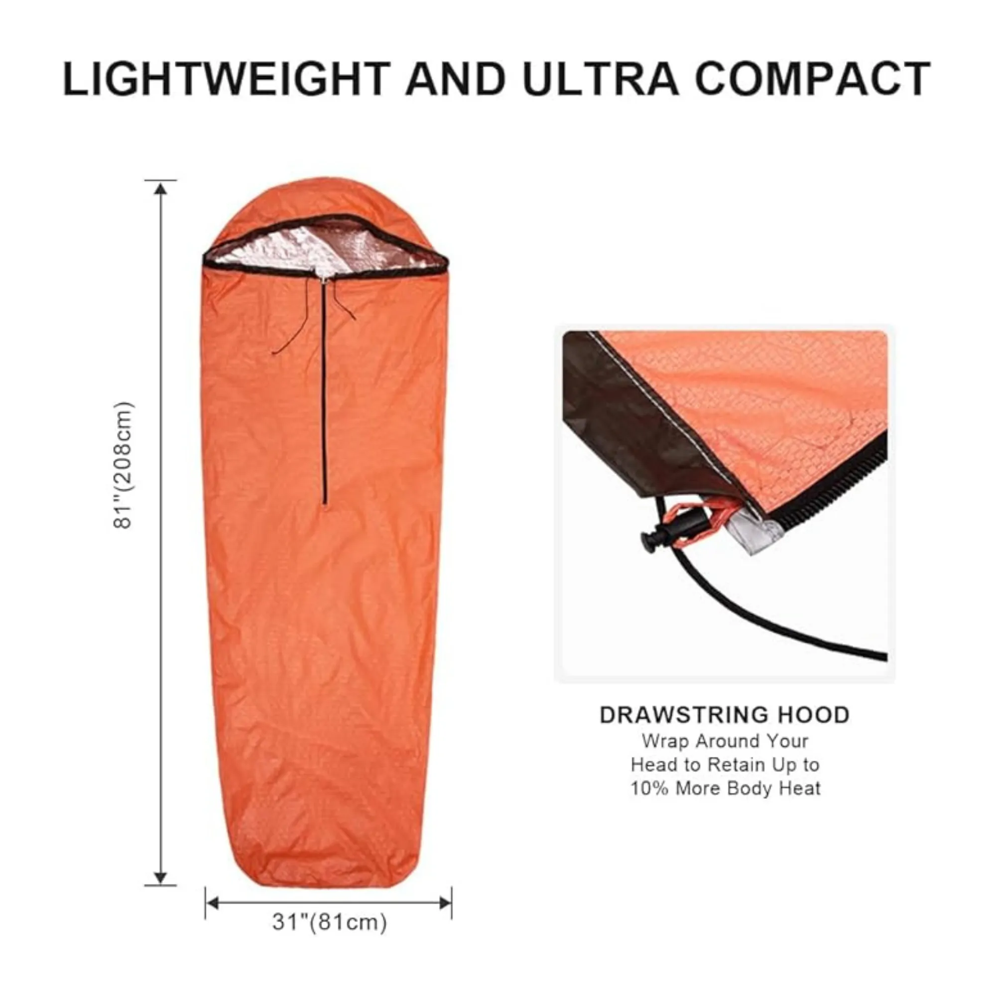 Lightweight Insulated Travel Sleeping Bag 3