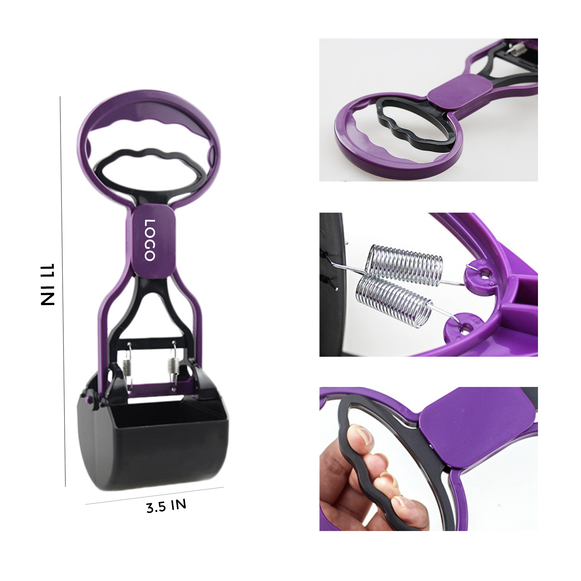 MOQ 10 PCS Household Plastic Pet Potty Picker 2