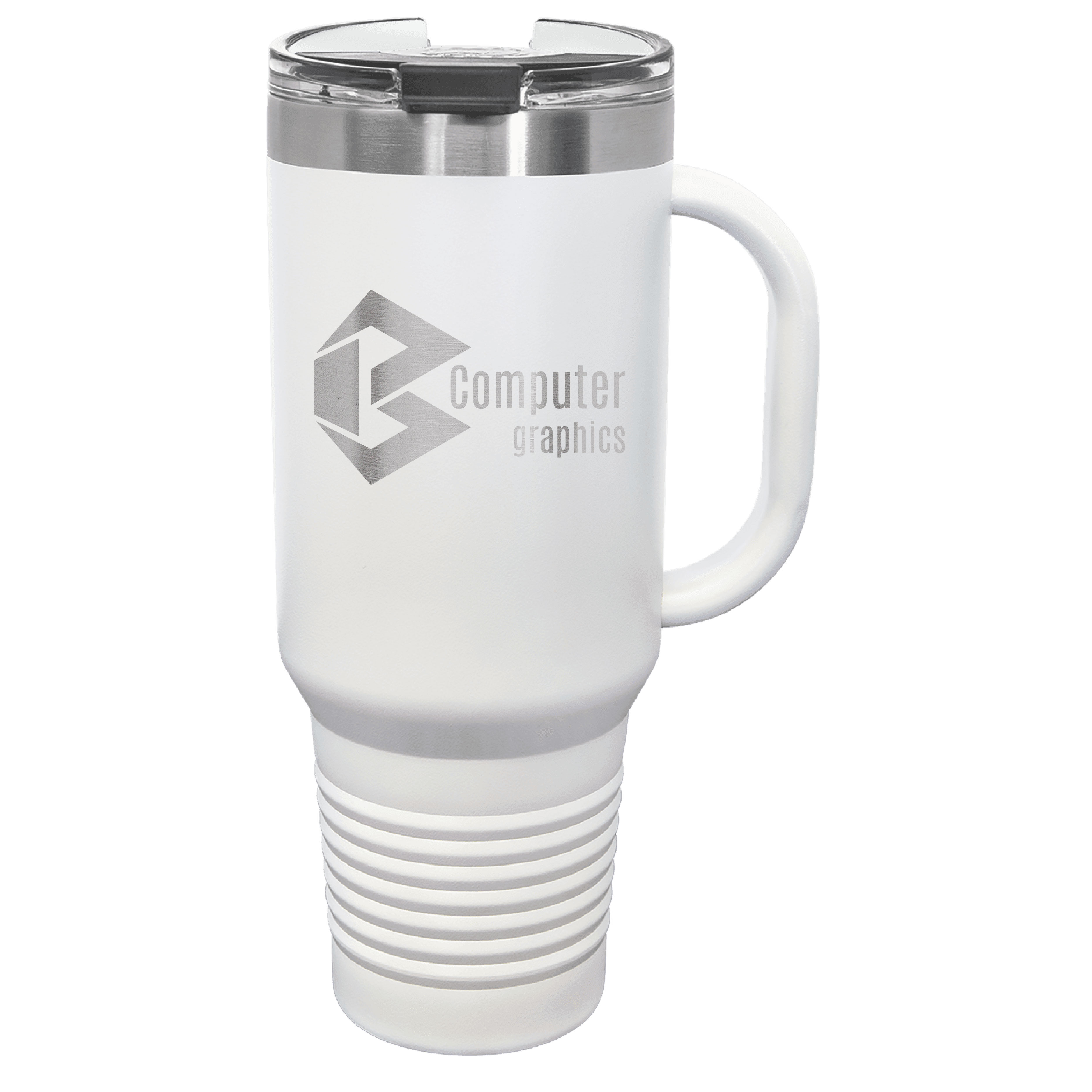Polar Camel 40oz Stainless Steel Travel Mugs w/ Snap Lids 34