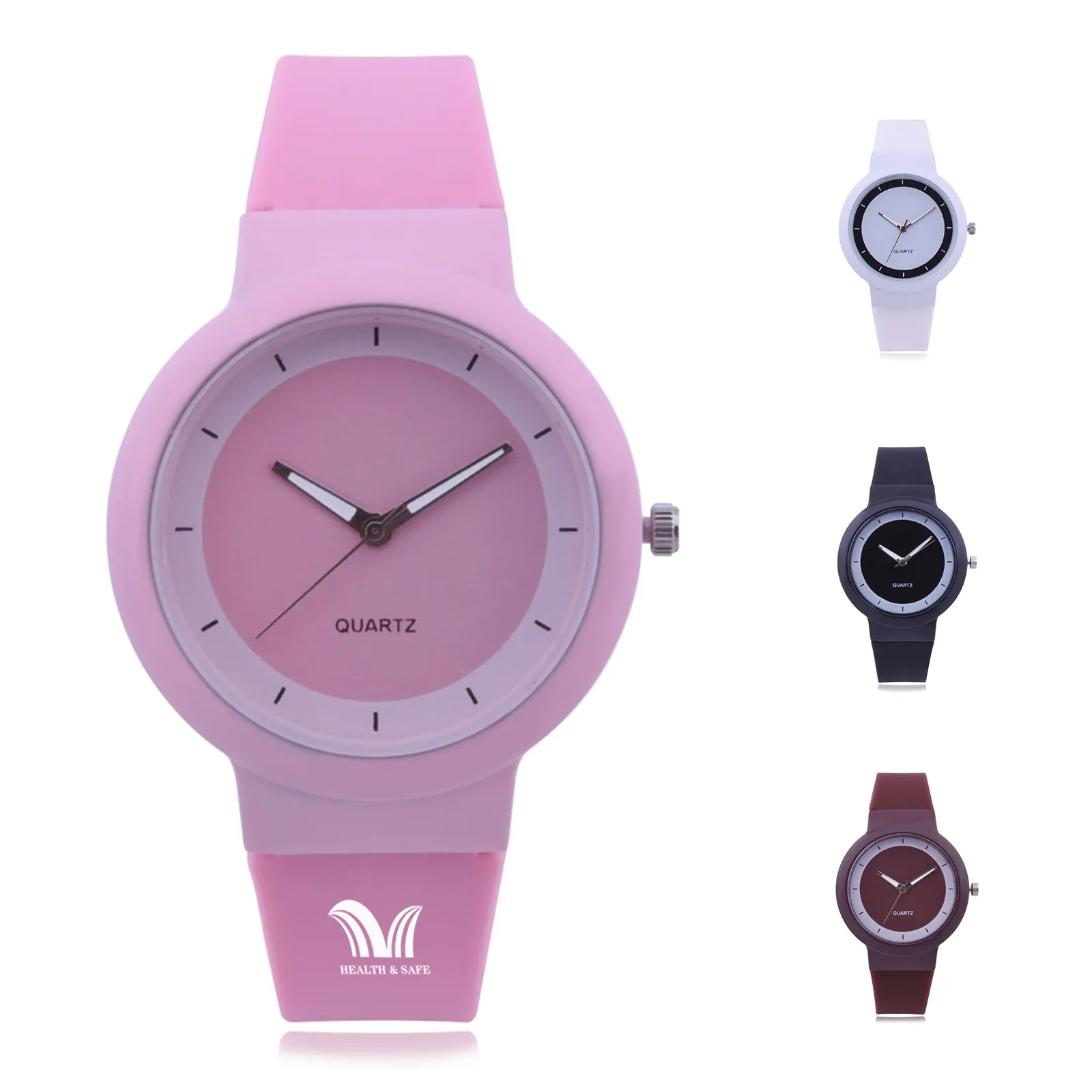 Silicone Jelly Watch Women'S Student Quartz Watch 1