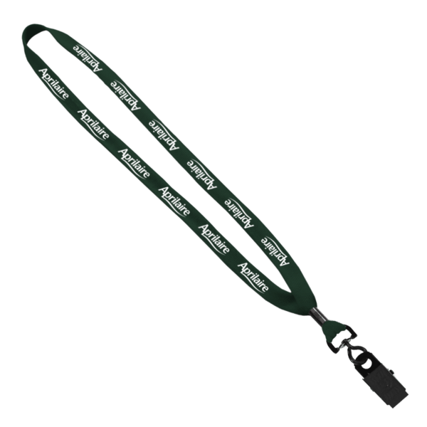 5/8" Polyester Shoelace Lanyard with Metal Crimp & Split-Ring 76