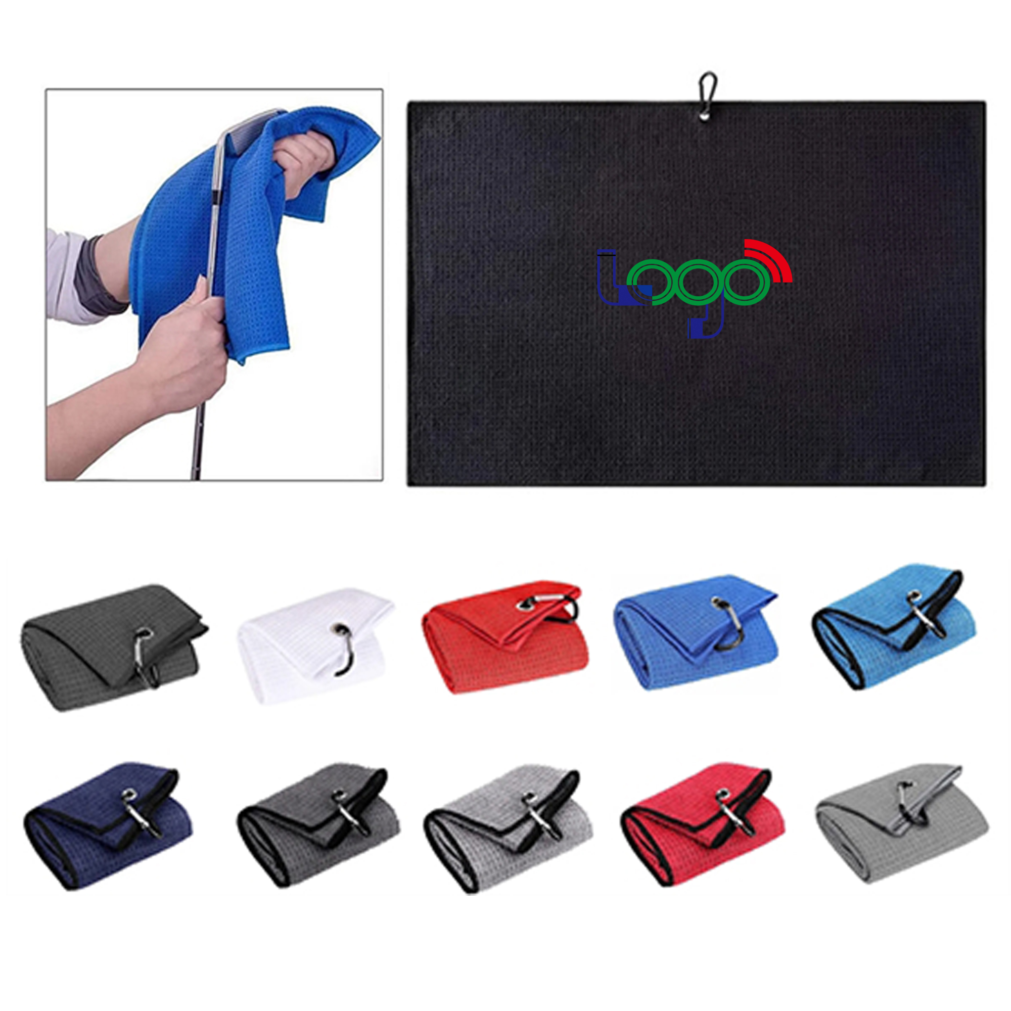 Versatile Golf Waffle Towel 2