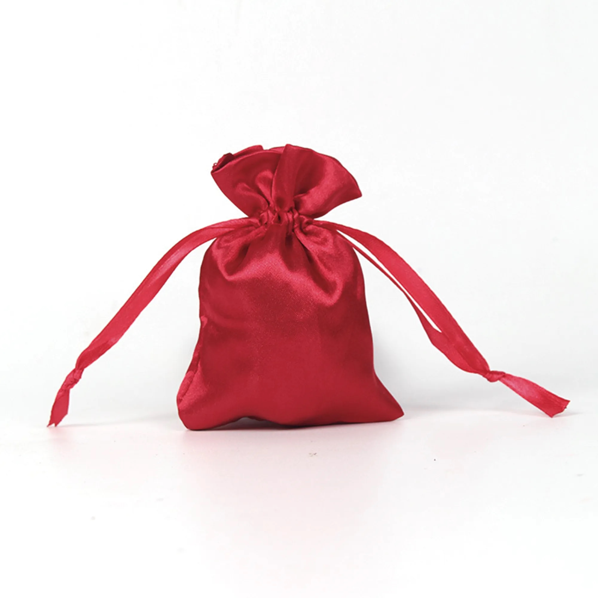 4" x 6" Satin Drawstring Jewelry Pouch 2