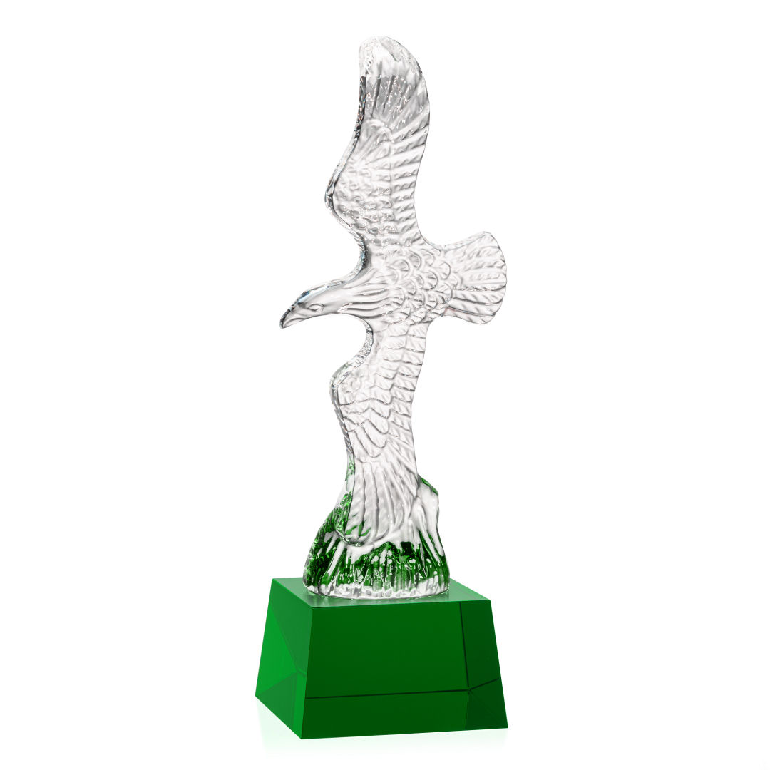 Staffordshire Eagle on Robson Base - Green 4