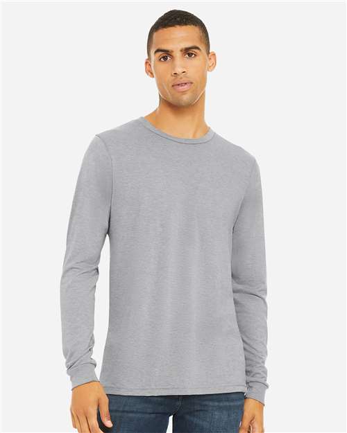 Unisex Triblend Long Sleeve Tee - 3513 34