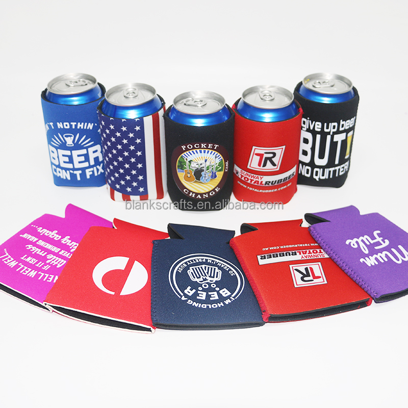 Collapsible Neoprene Can Cooler Insulator Holder 4