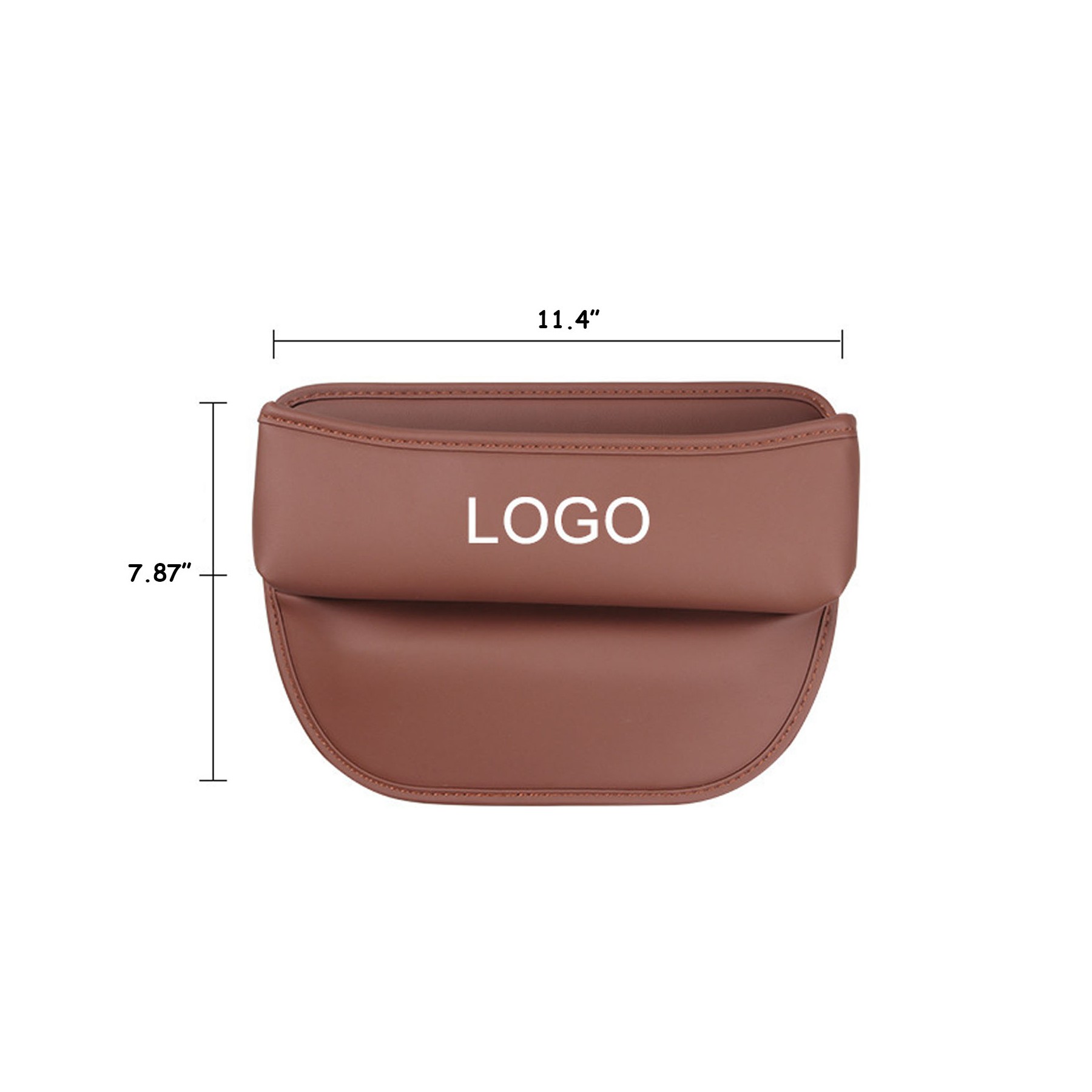 Leather Car Seat Gap Filler Organizer and Storages 4