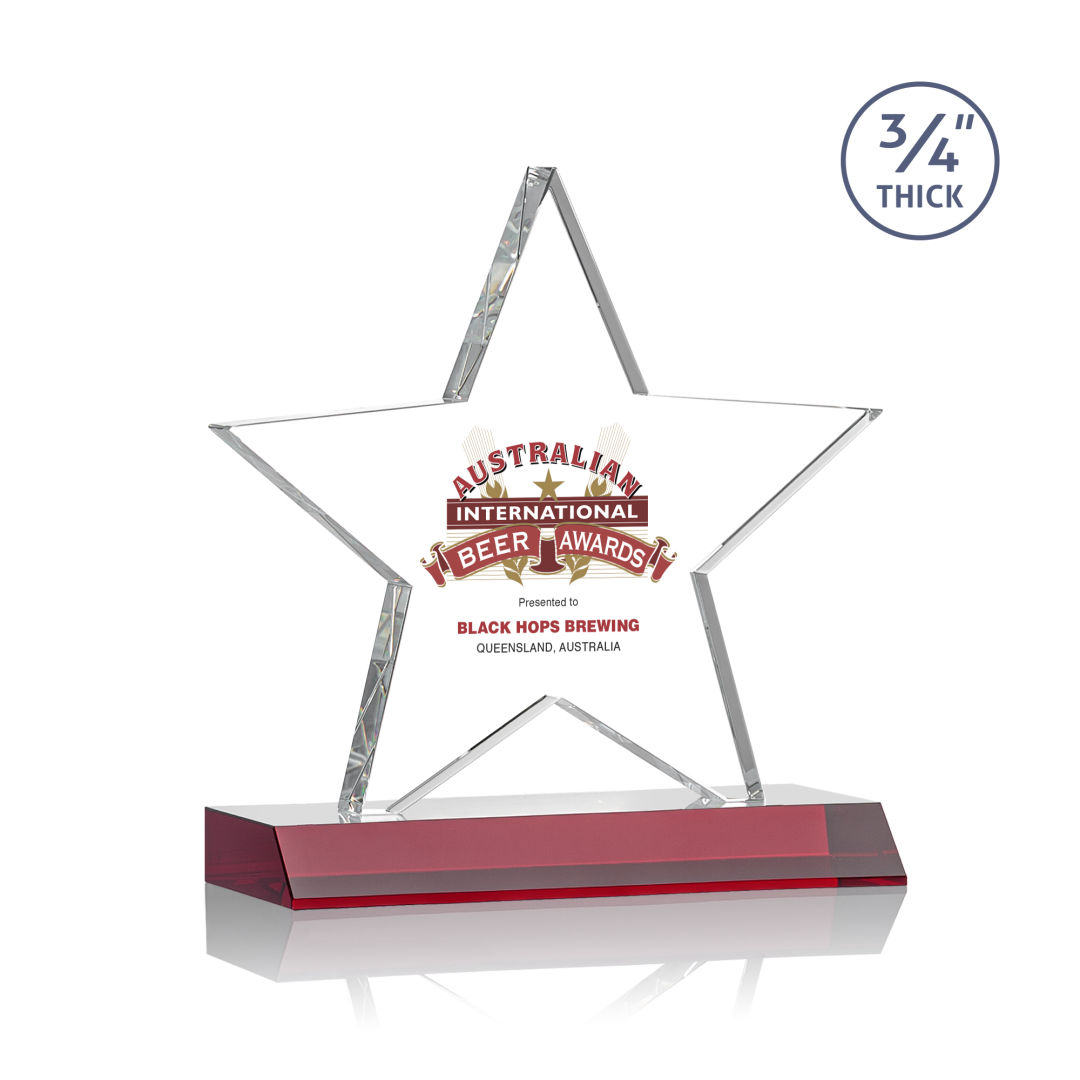 Chippendale VividPrint™ Award - Red 10