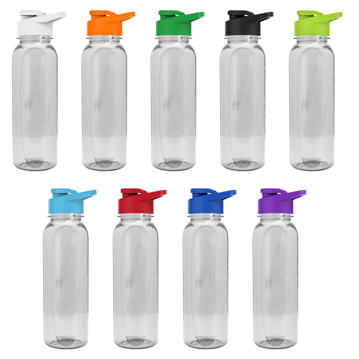 Tritan Sports Bottle with Sipper Lid, 24oz. 12