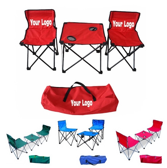 Folding Beach Chair With Table 1