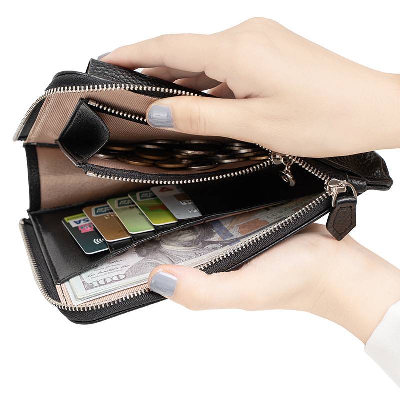 Genuine Leather Phone Pouch Crossbody Bag 6
