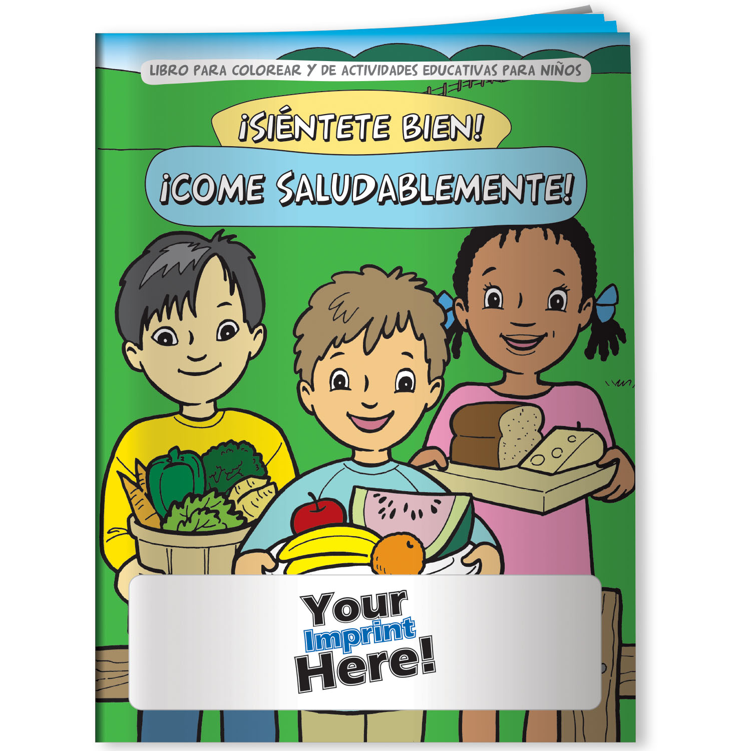 Coloring Book - Feel Good! Eat Healthy! (Spanish) 1