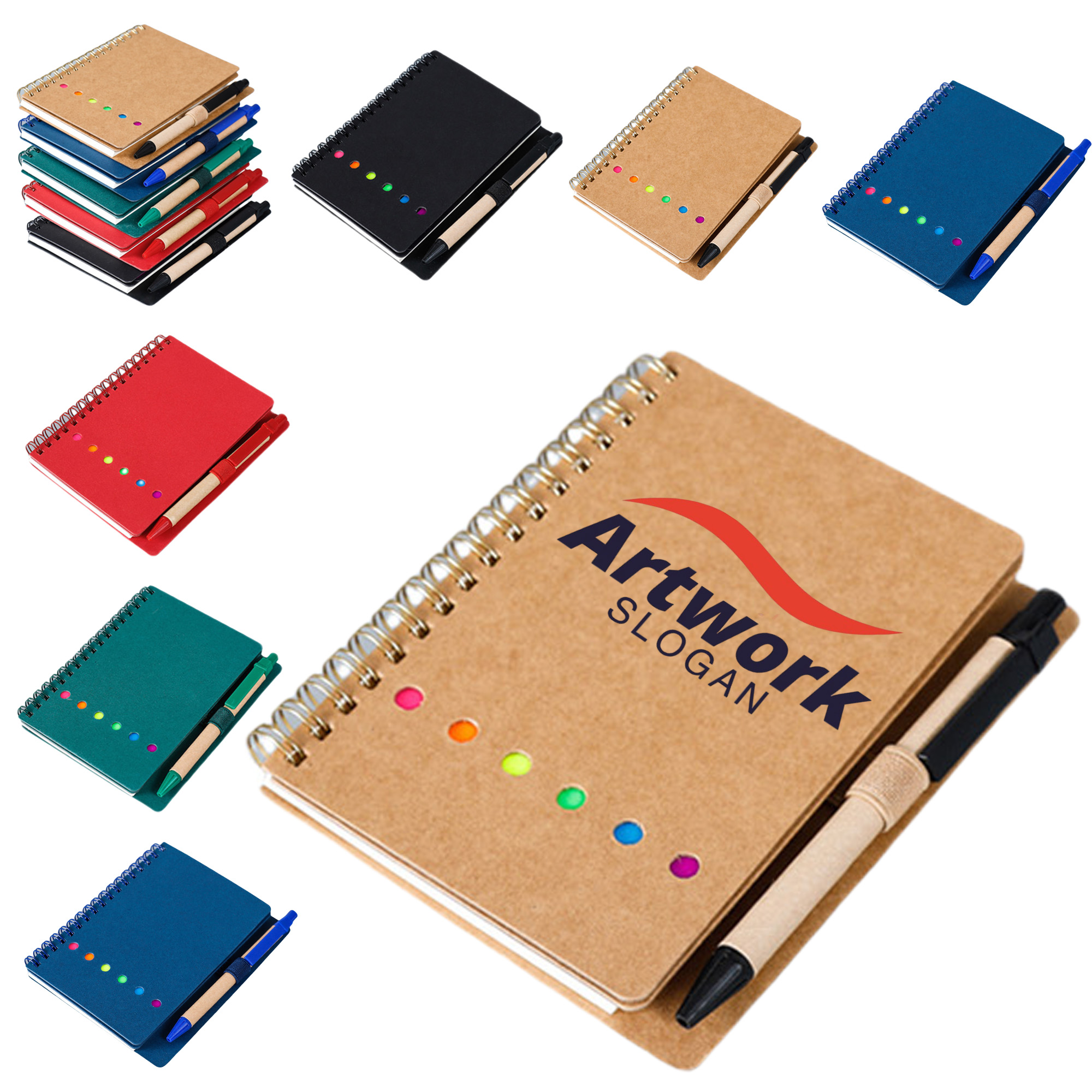 Kraft Paper Cover Pocket Notebook 7