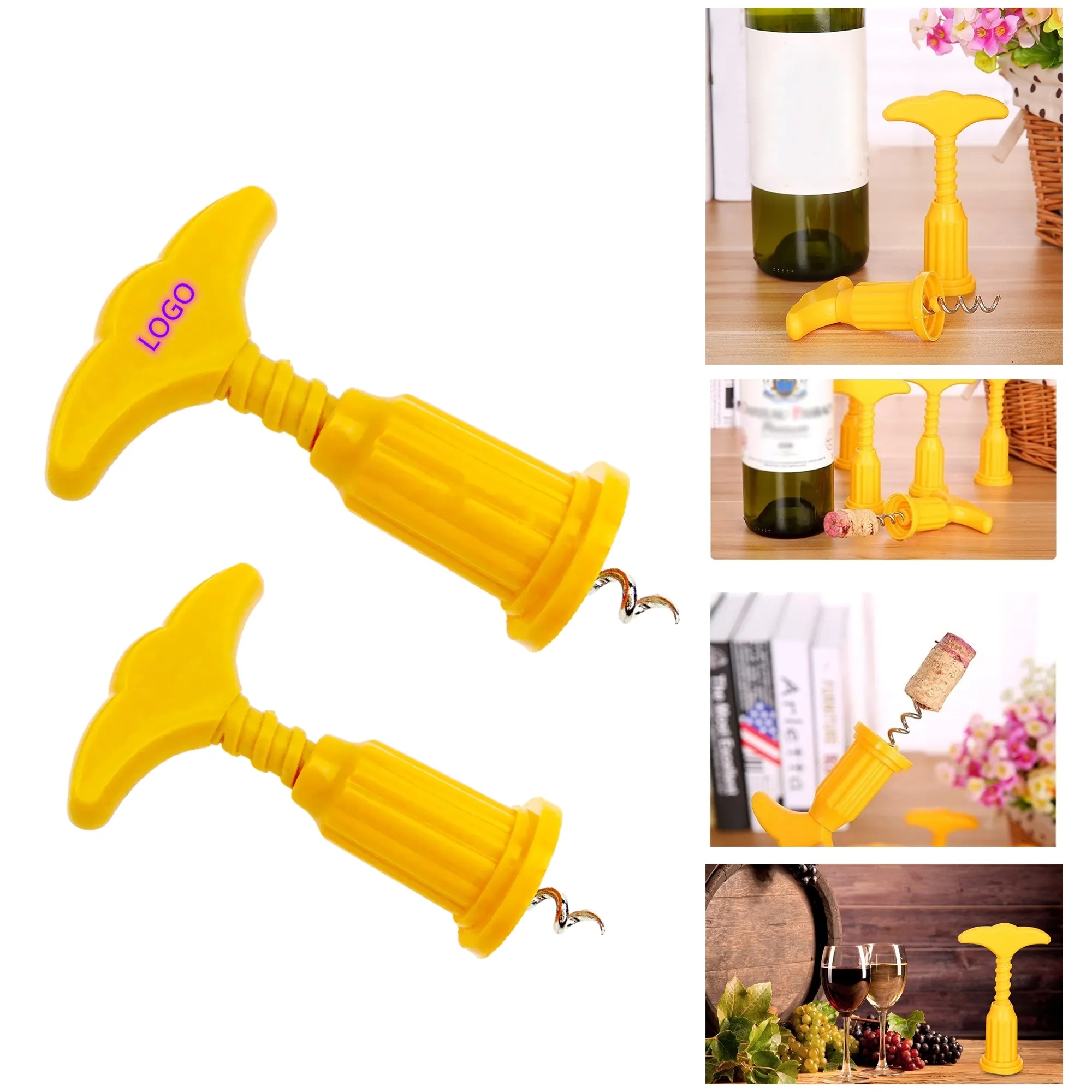 Quick-Action Wine Bottle Opener 4