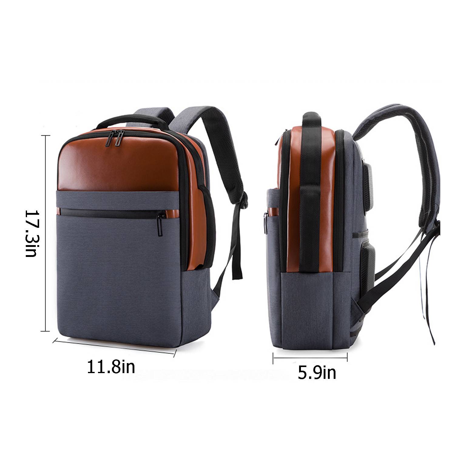 15.6 inch Nylon Men Business Casual Computer Backpack 1