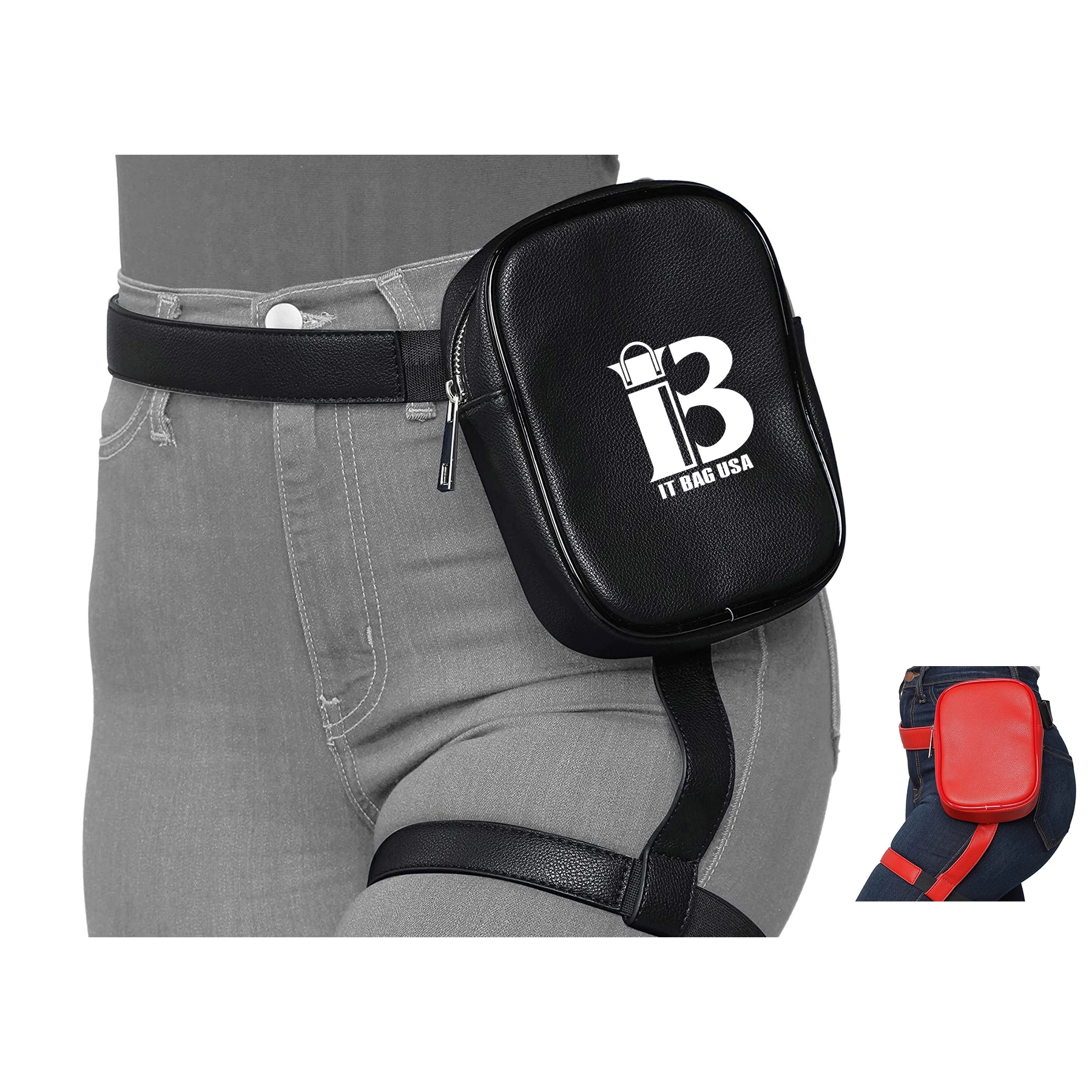 Thigh Harness Leg Bag Fanny Pack For Women 5