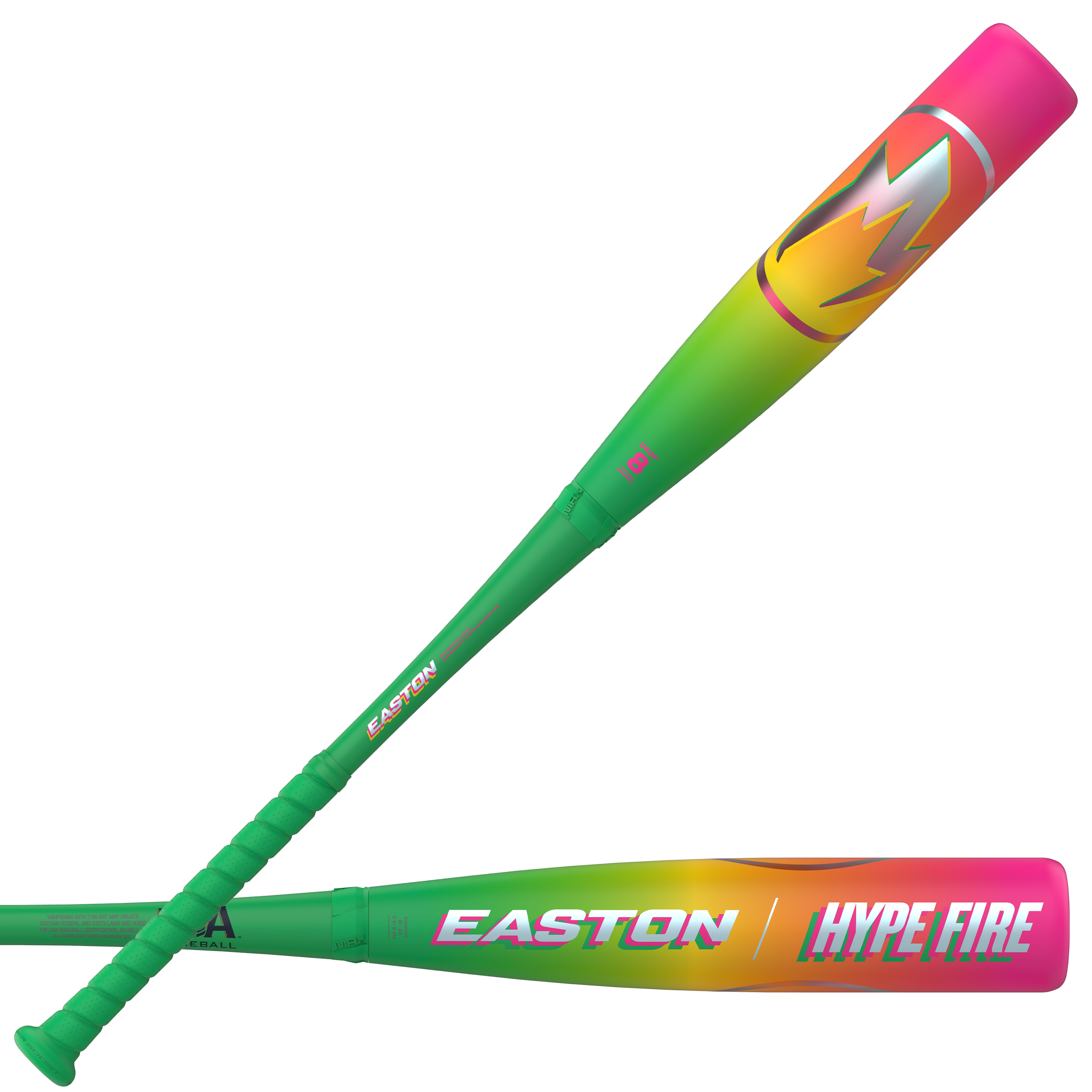 Easton Hype Fire USA Bat, -8 2