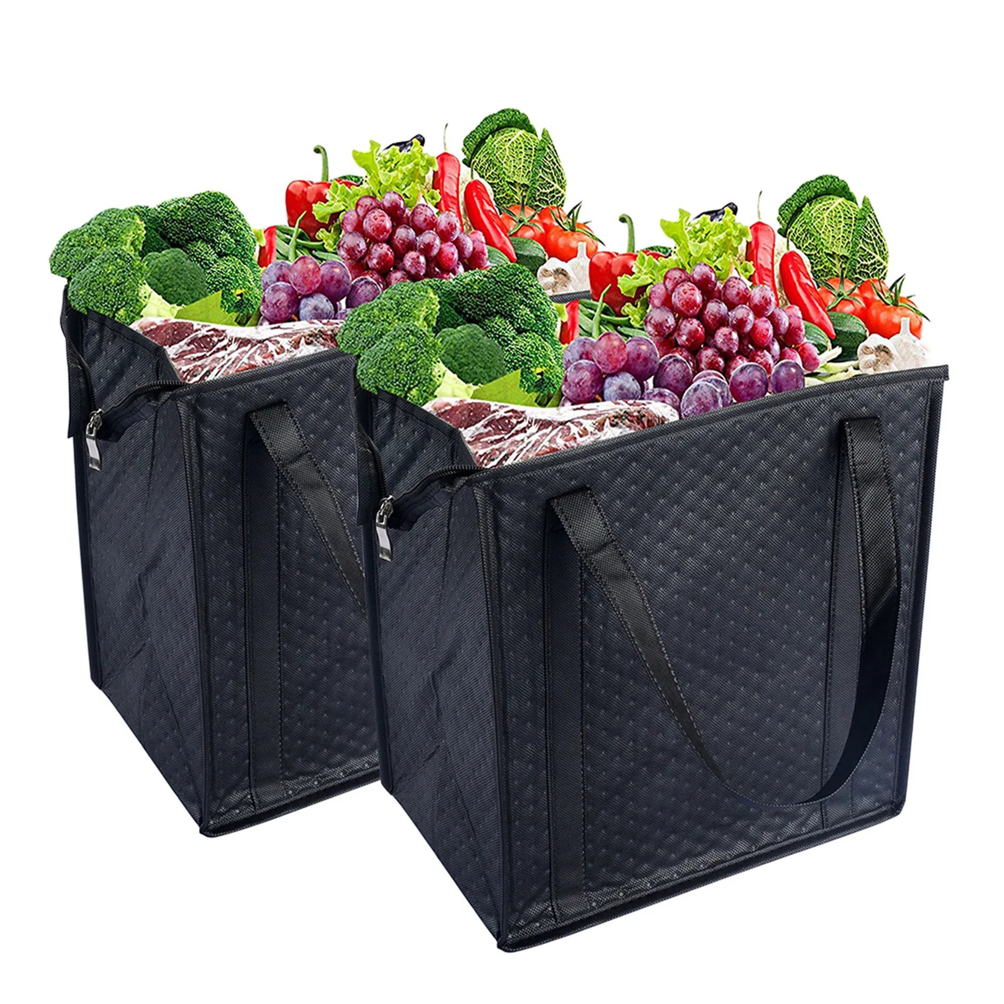 Insulated Cooler  Shopping Grocery Bags 5