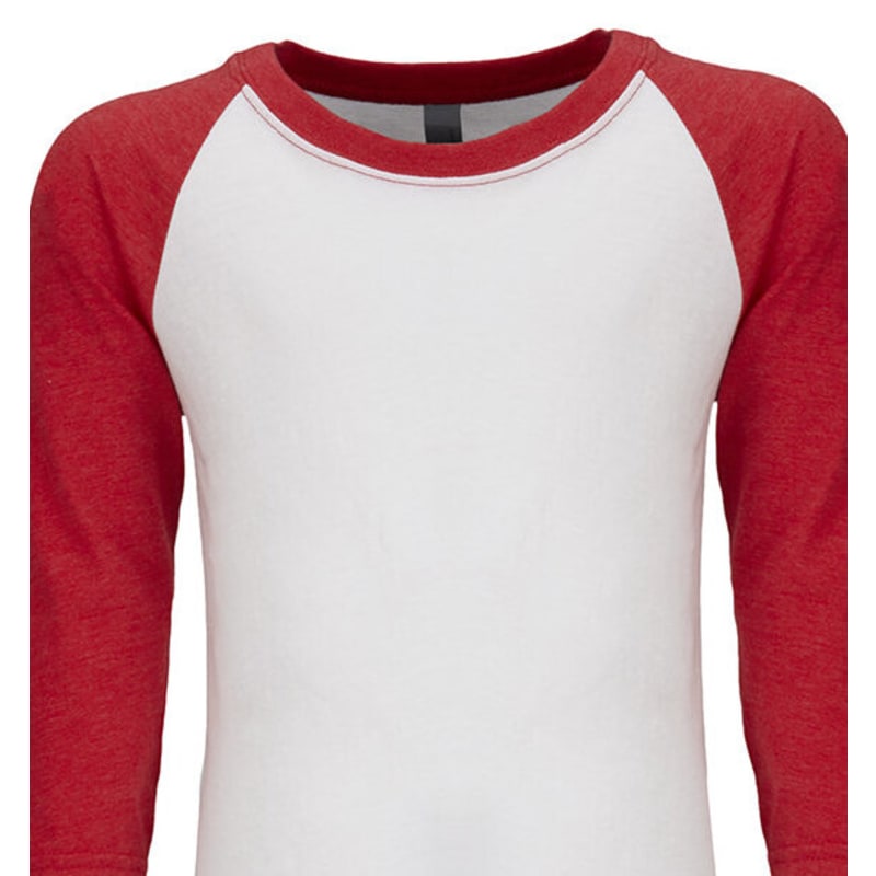Next Level Apparel Youth CVC 3/4-Sleeve Raglan 13