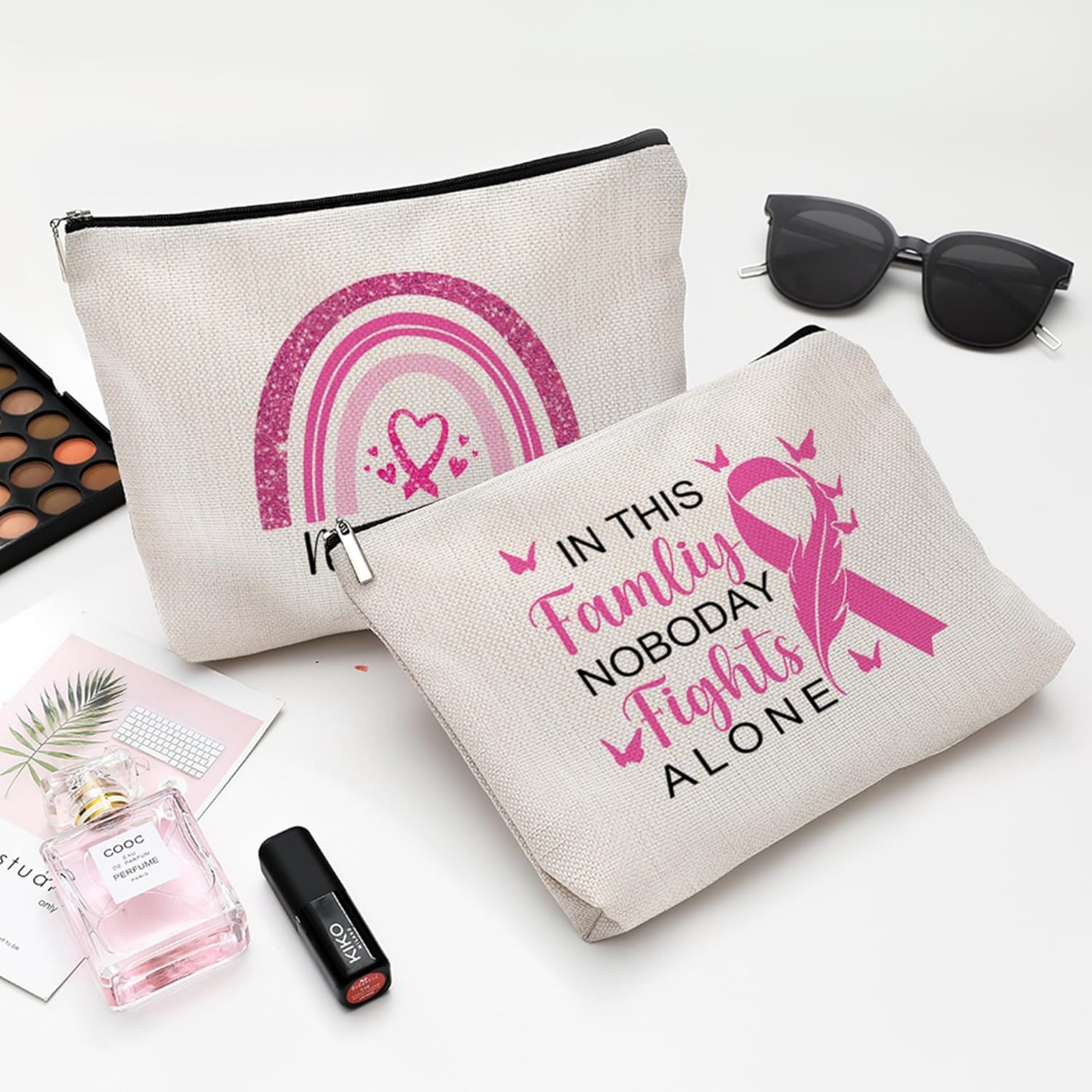 Breast Cancer Awareness Cosmetic Bag 2