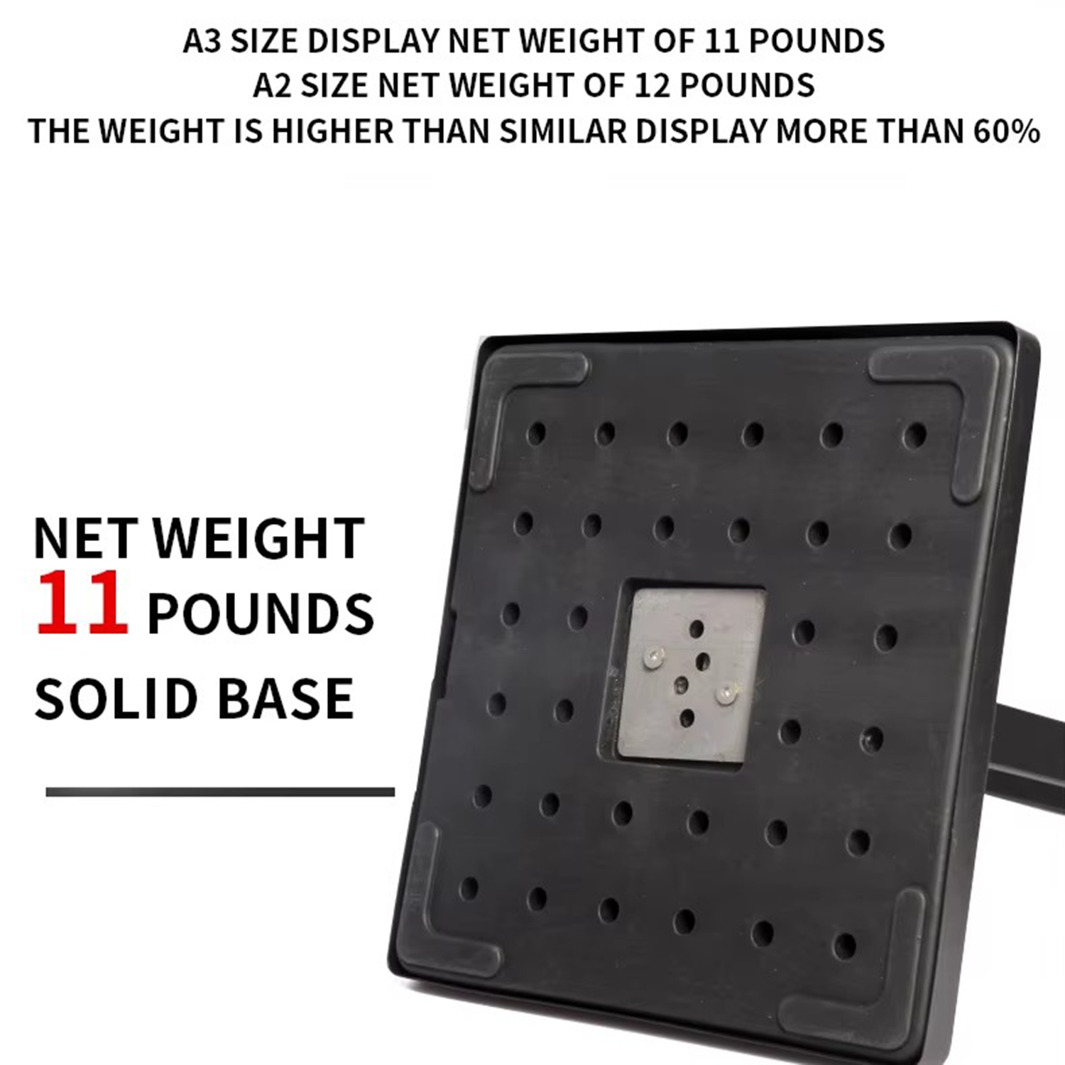 Led Metal Material Showroom Rack Stand 3