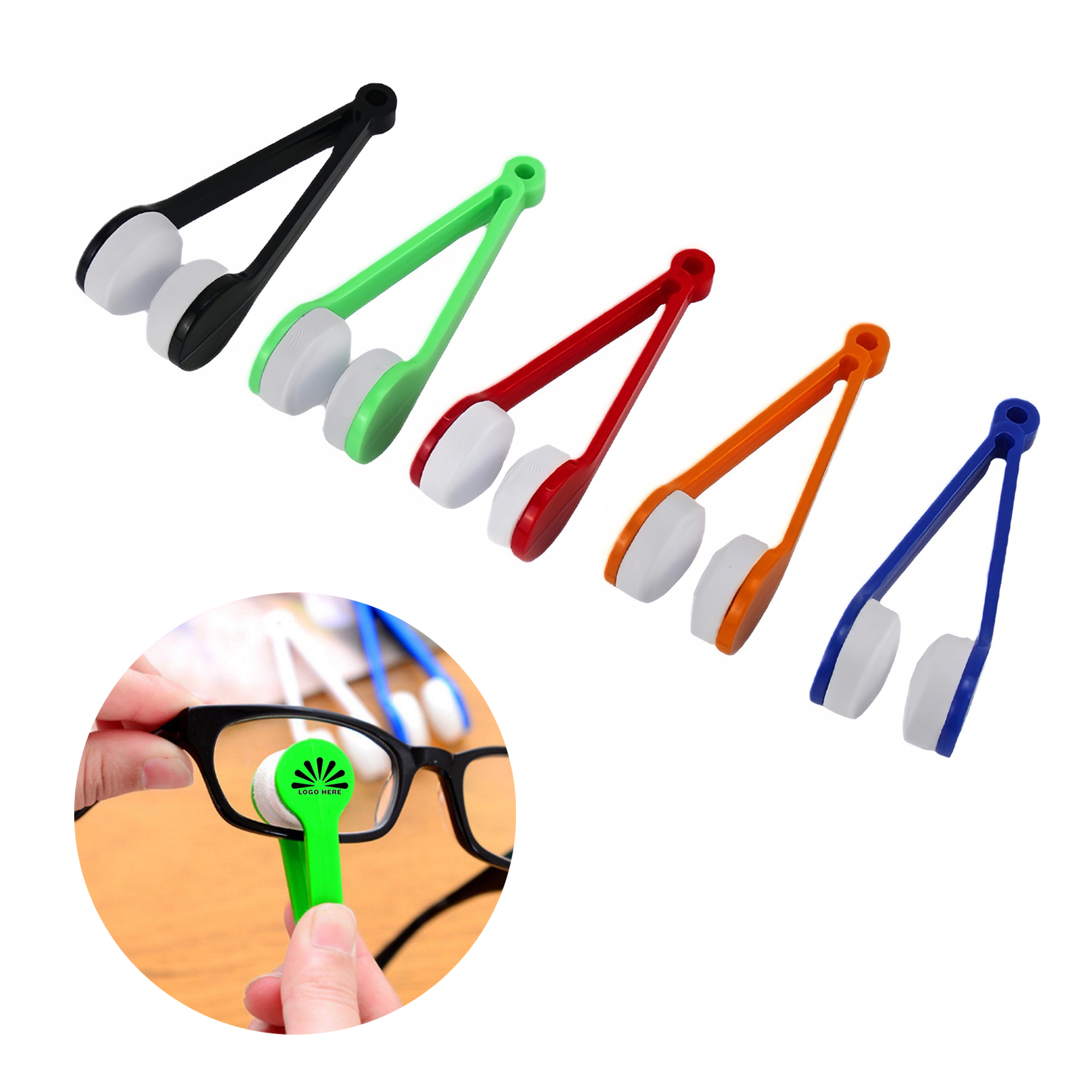 Portable Eyeglass Lens Cleaning Soft Brush 2