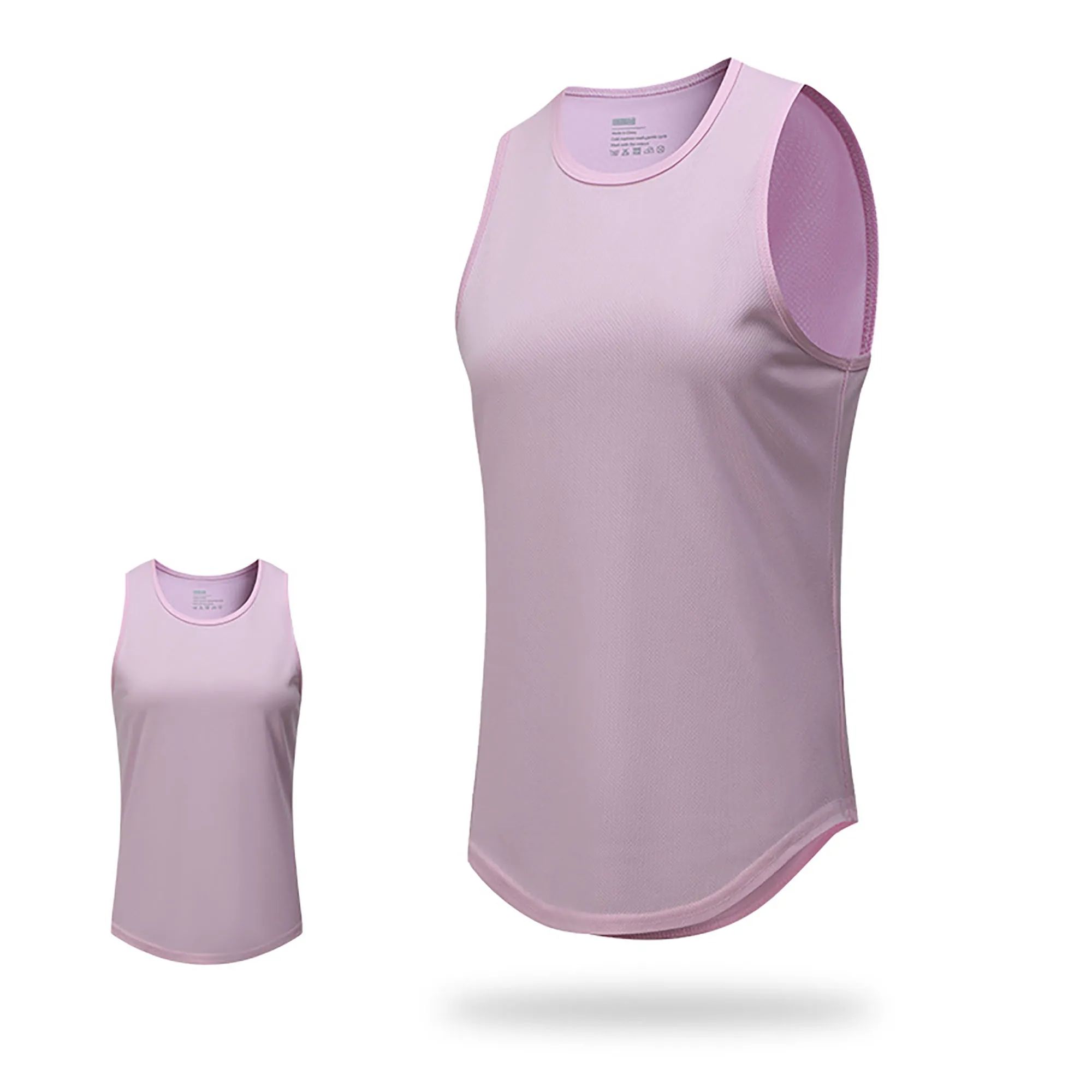 Women Breathable Sport Tank Top With Logo For Sport, Gym 2