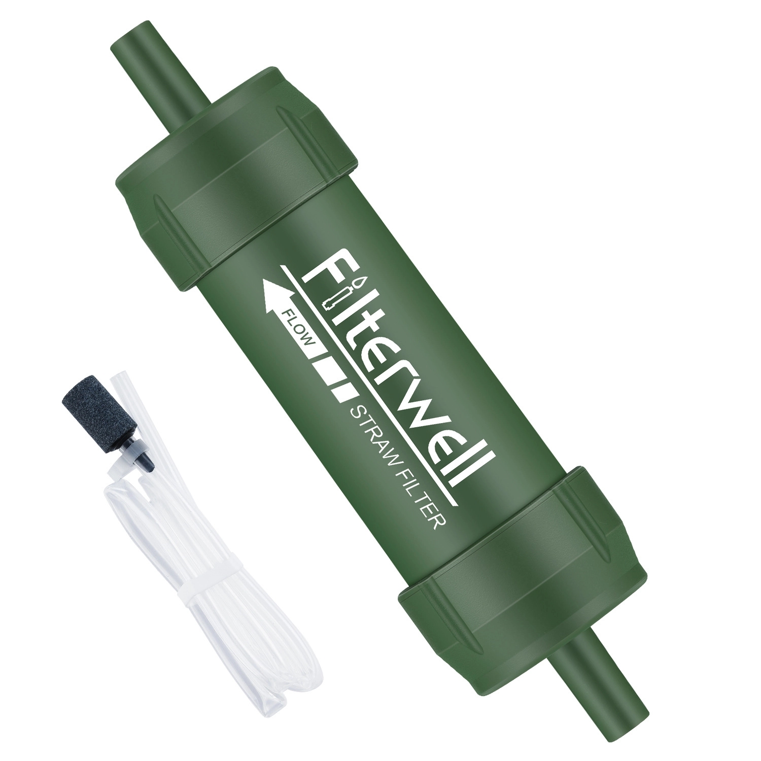 Outdoor Portable Water Purifier Survival Gear 8