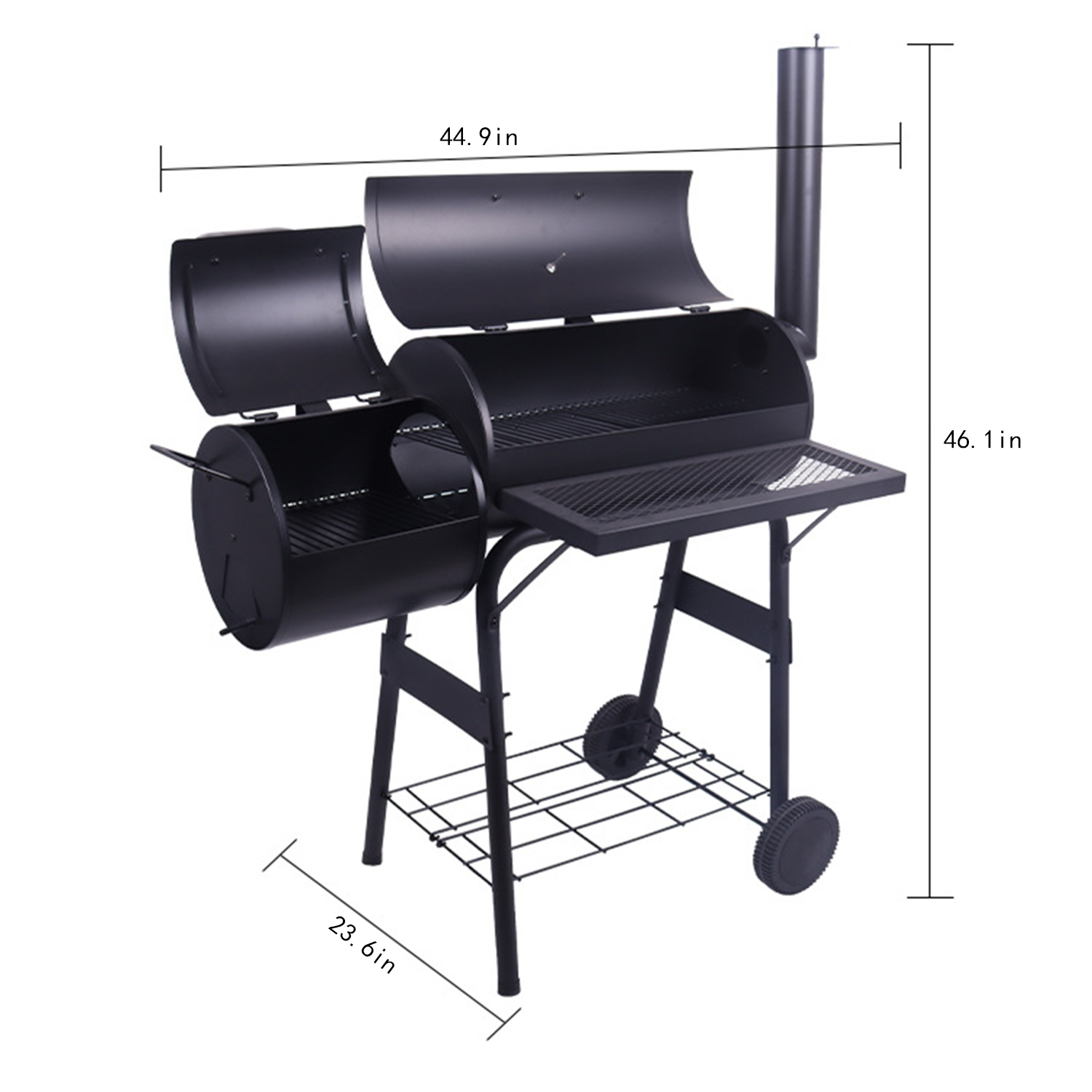 Outdoor Portable Large Charcoal BBQ Grill 4