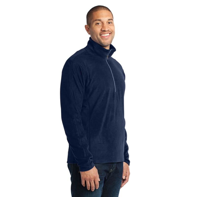 Port Authority Microfleece 1/2-Zip Pullover., custom hoodie or sweatshirt with logo imprint 8