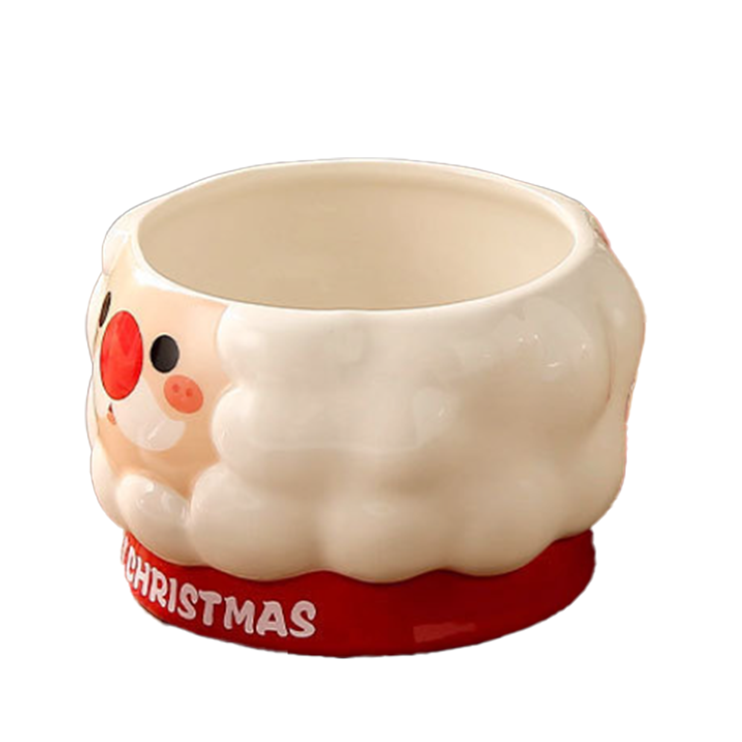 15OZ Santa Claus Mug with Spoon for Home Use 5