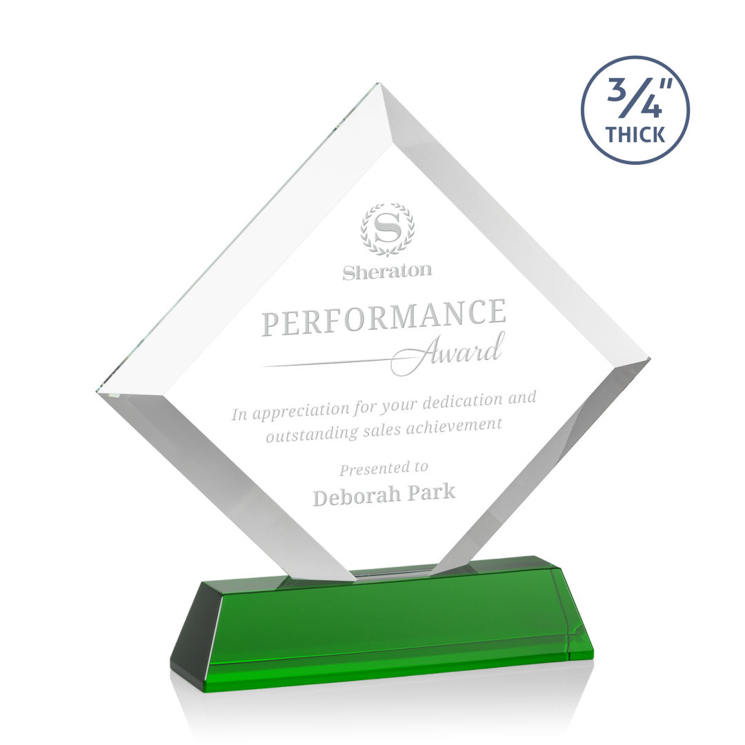 Belaire Award on Newhaven Base - Green 7