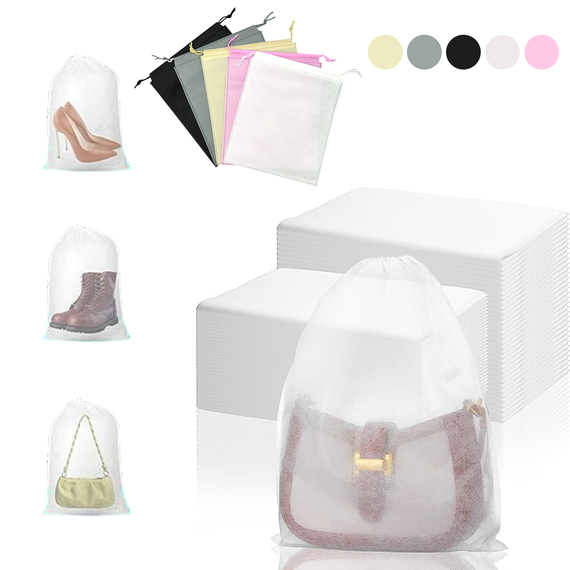 Breathable Non-woven Storage Pouch 2