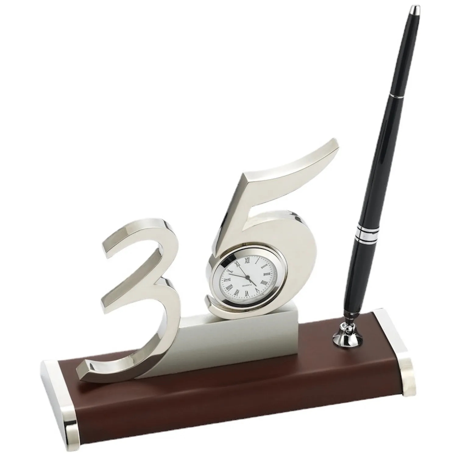 Custom Years Anniversary Gifts Desk Clocks 5