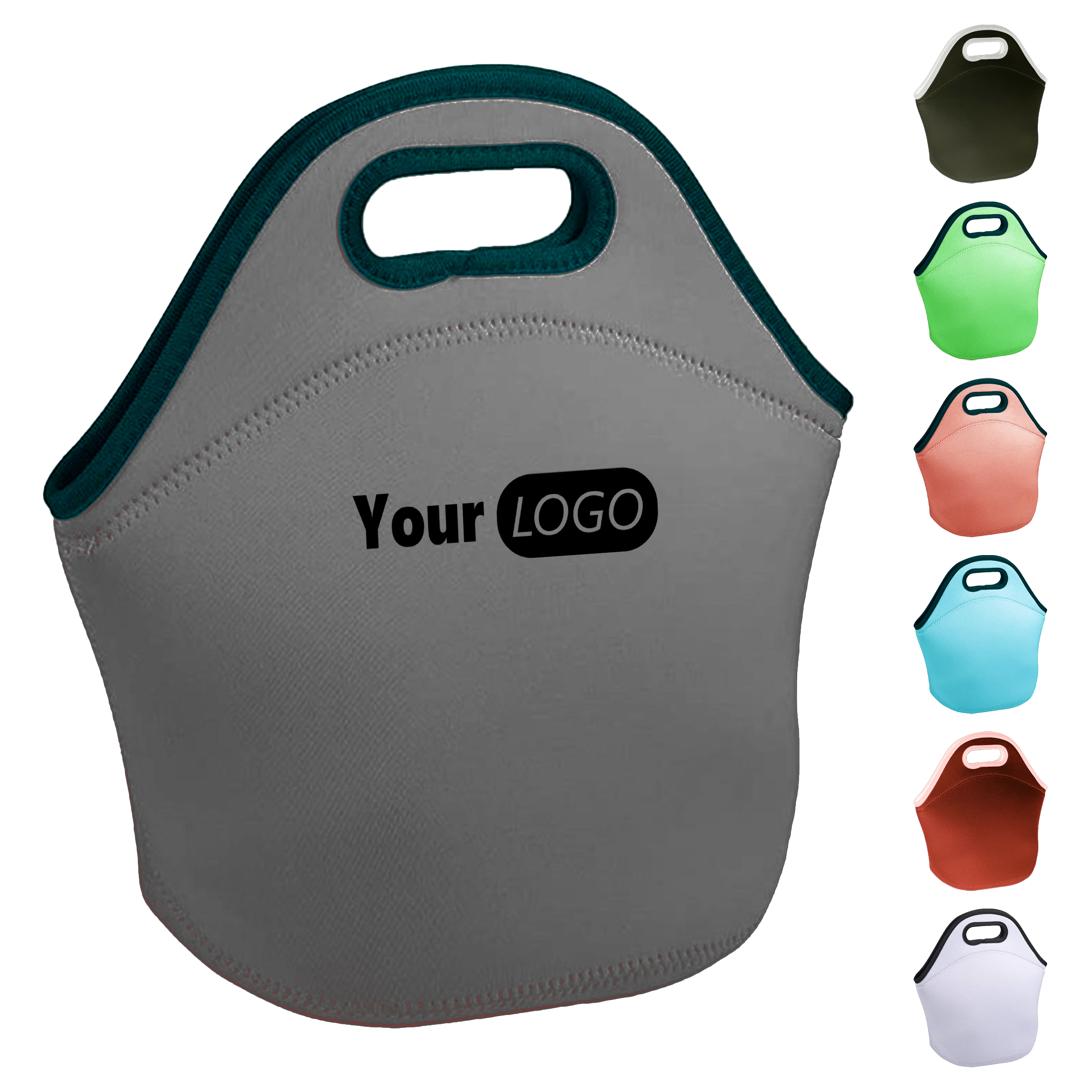 Neoprene Lunch Bag With Handle ?C Insulated And Durable 5
