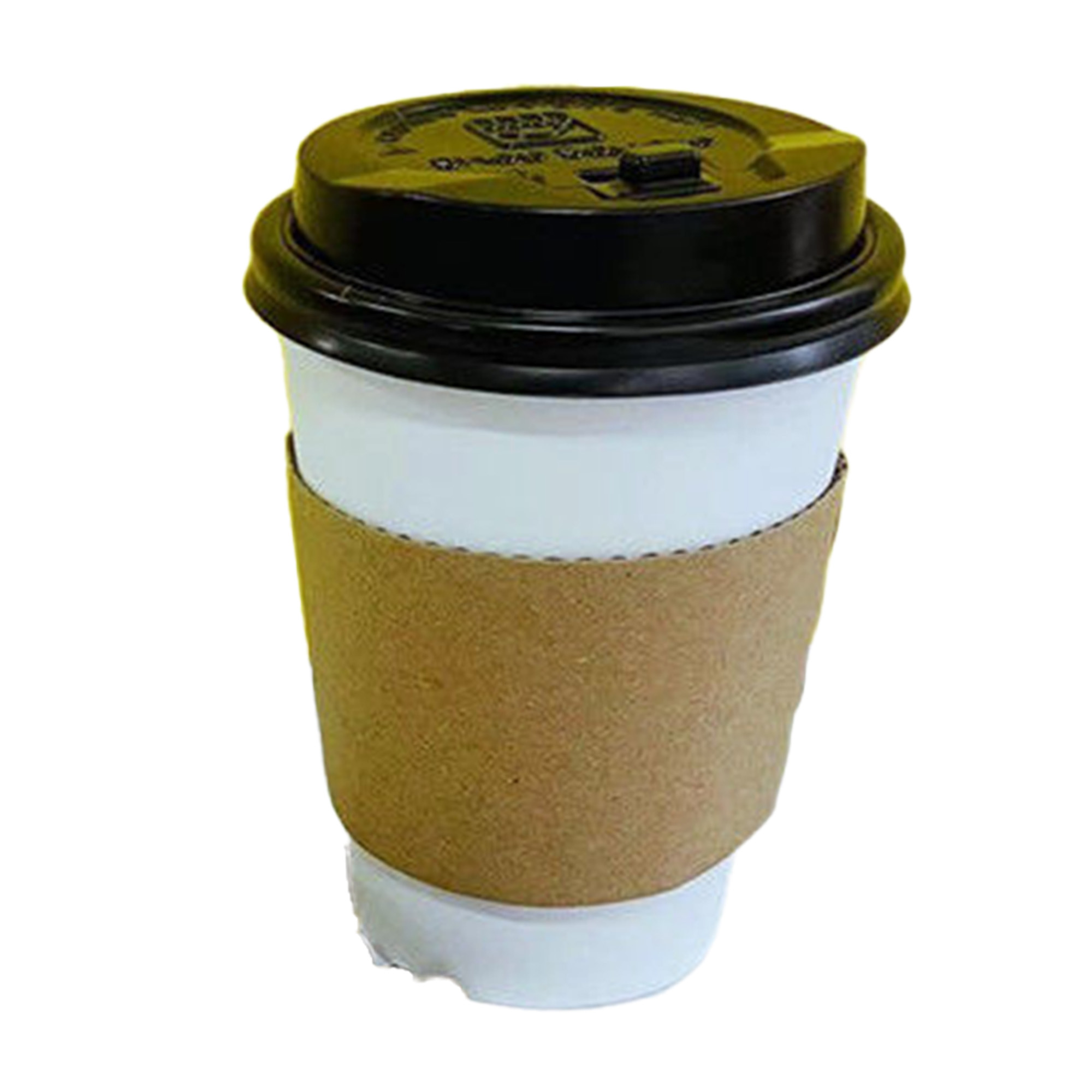 Eco-Friendly Kraft Corrugated Paper Cup Sleeve 2