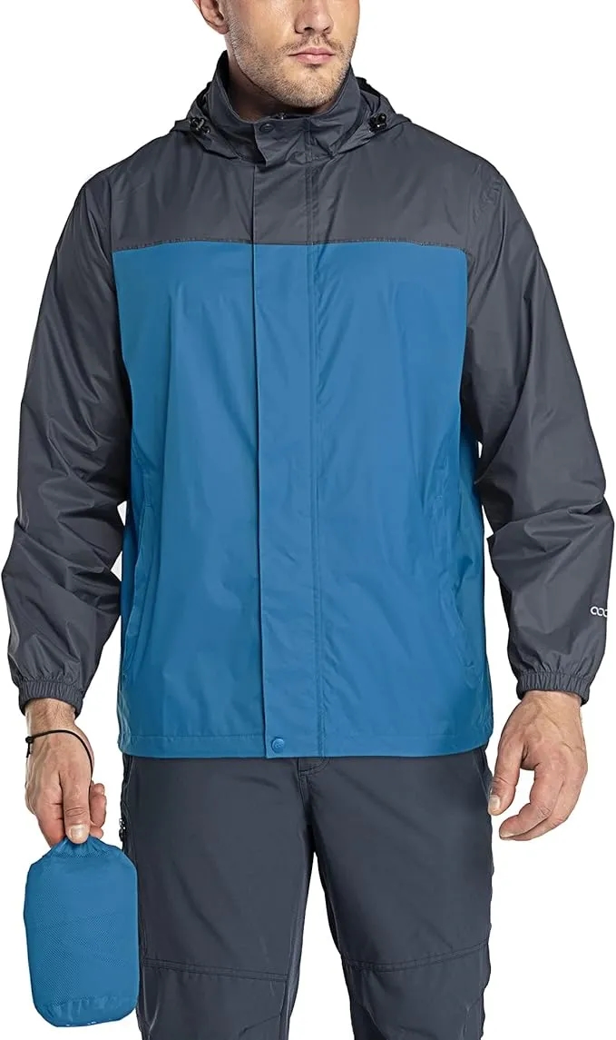 Men's Lightweight Waterproof Raincoat 7
