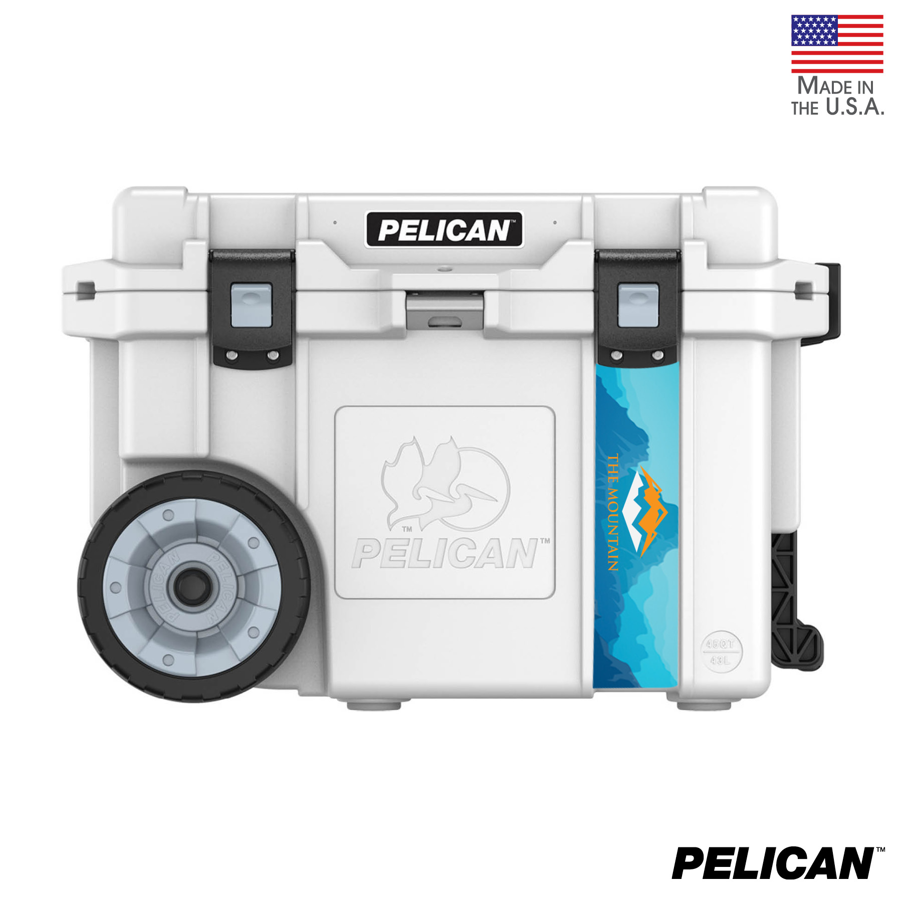 Pelican™ 45qt Elite Wheeled Cooler 43