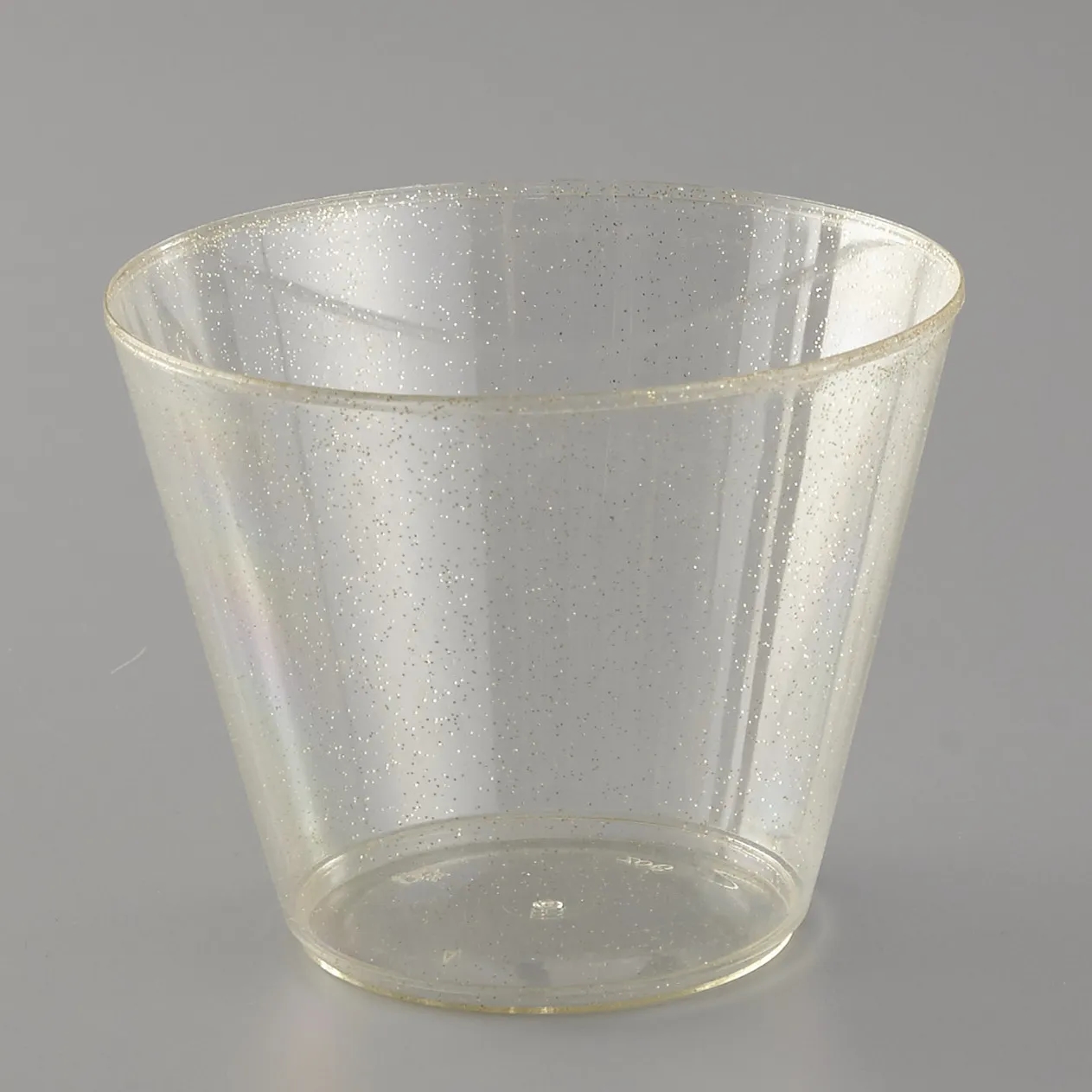 9oz Disposable Glitter Plastic Cups 2